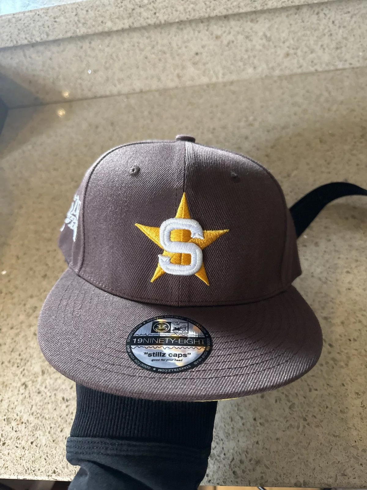 Slumpy Kev Hats Slumpy Kev × STILLZ Stillz brown fitted hat
