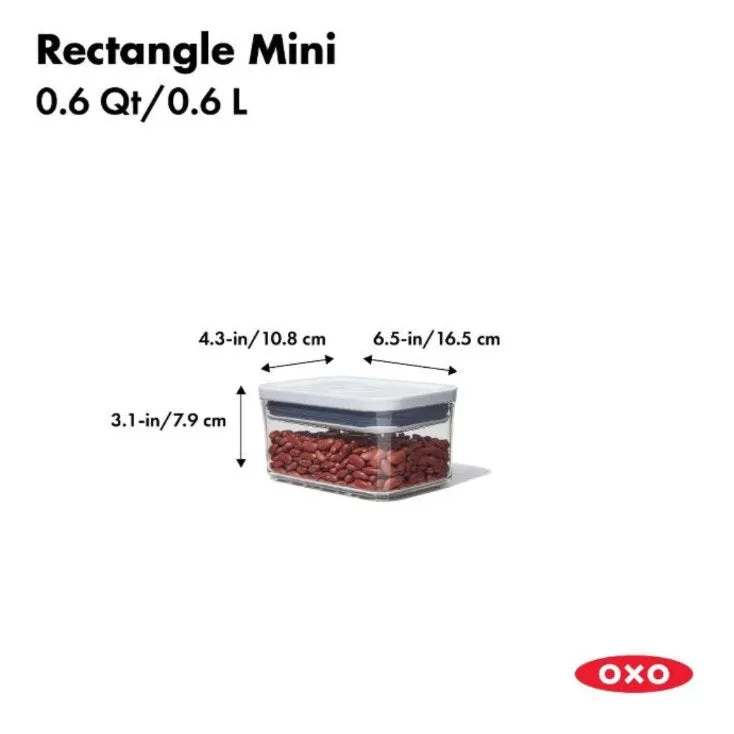 RECTANGLE MINI 0.6 QT