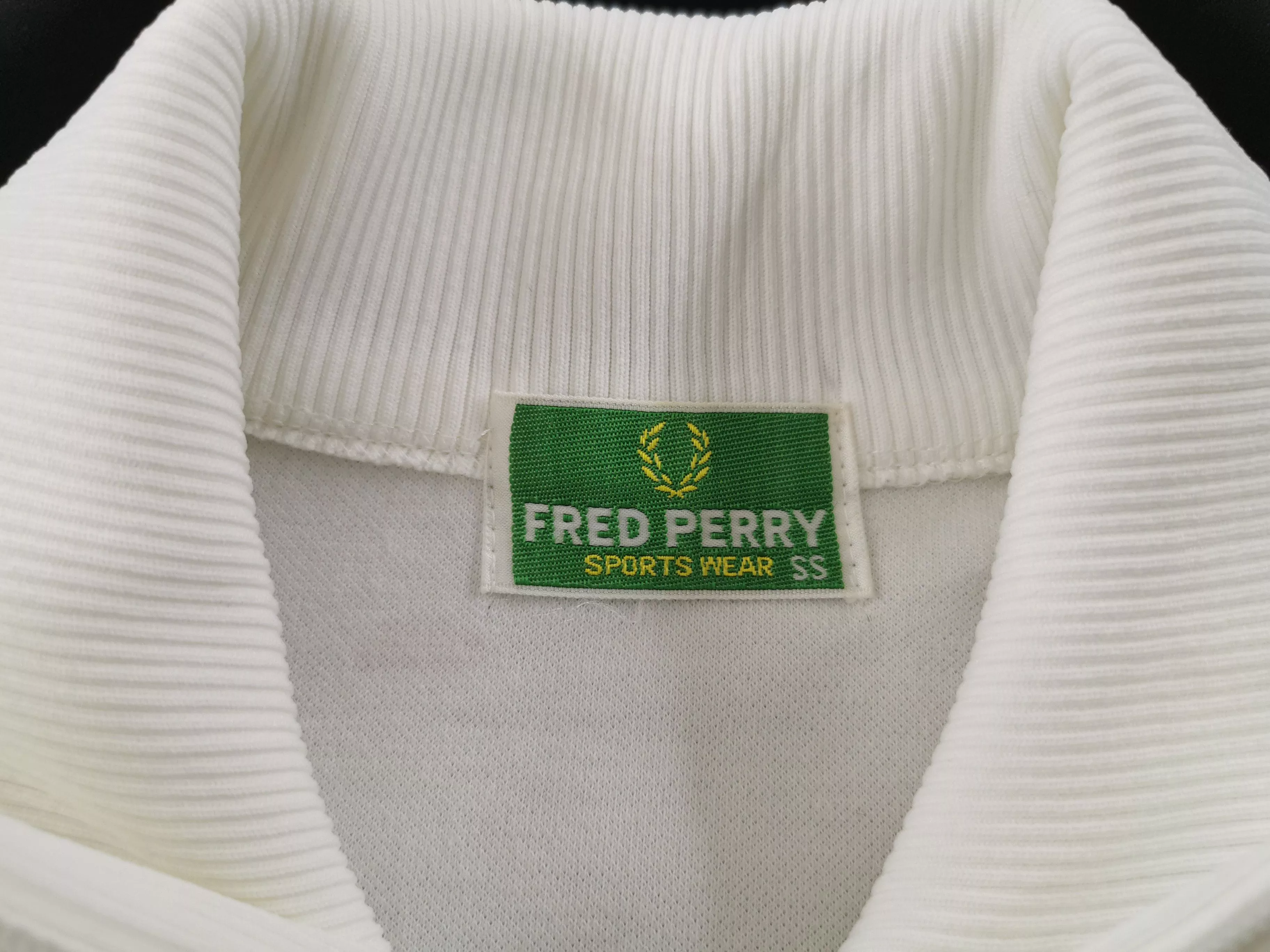 Fred Perry Light Jackets Vintage 90s Fred Perry Tracktop Jacket Size SS White