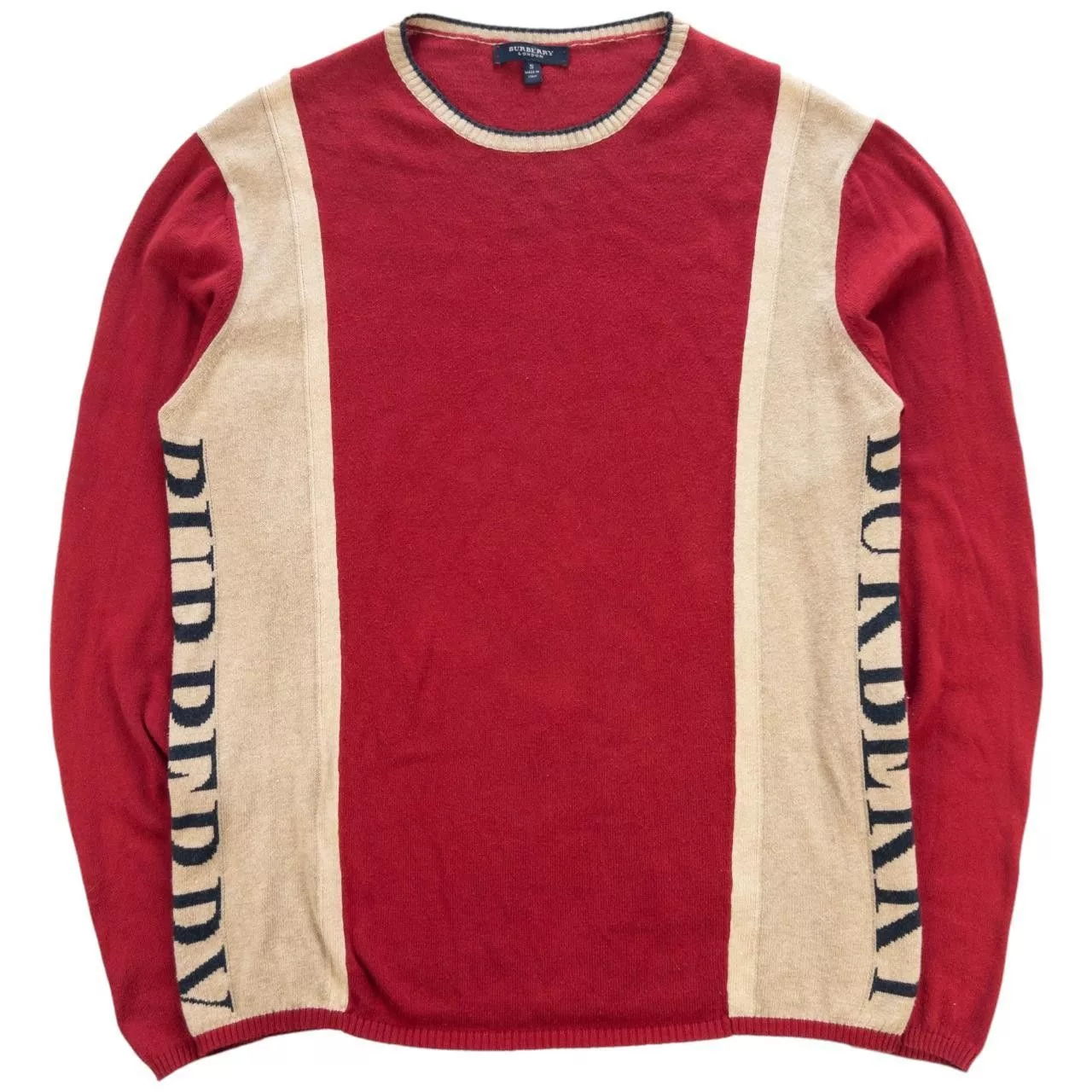 Burberry Sweaters Vintage Burberry Knit Jumper Size S Multi
