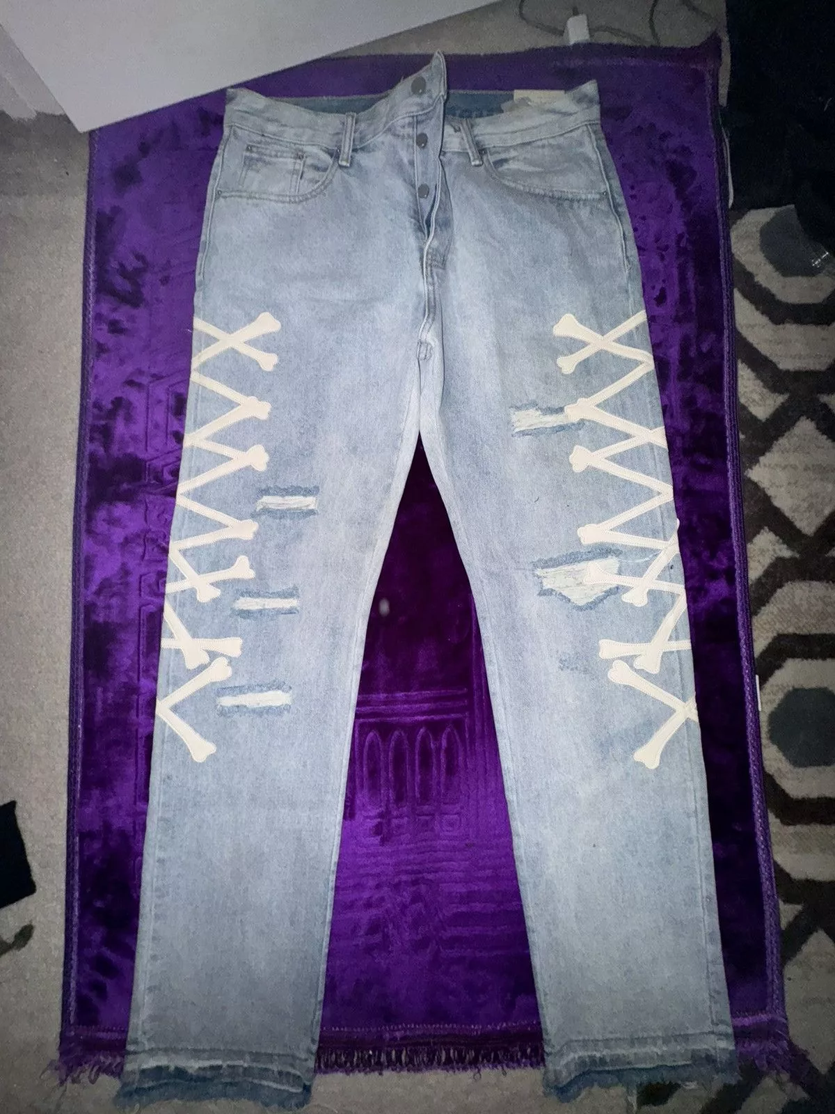 MNML Denim MNML BLUE BONES JEANS