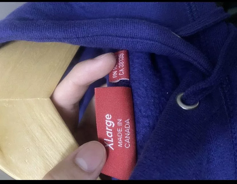 Supreme Sweatshirts Hoodies Supreme Box Logo Indigo/Mid blue/purple