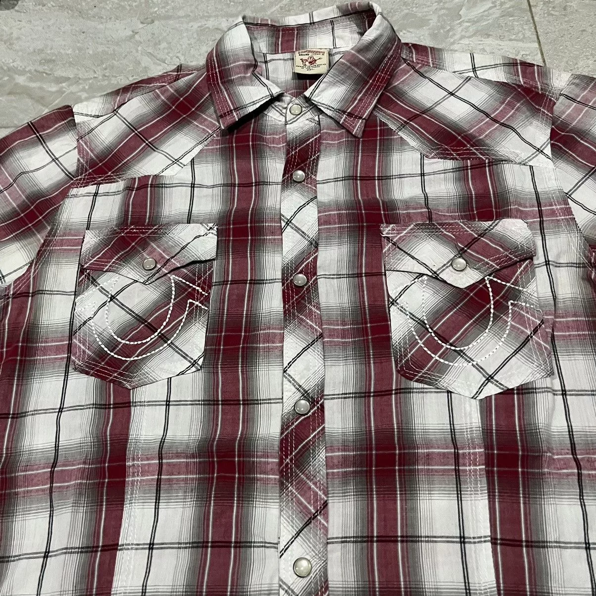 True Religion Shirts Button Ups True Religion Button Up Shirt Multi Streetwear