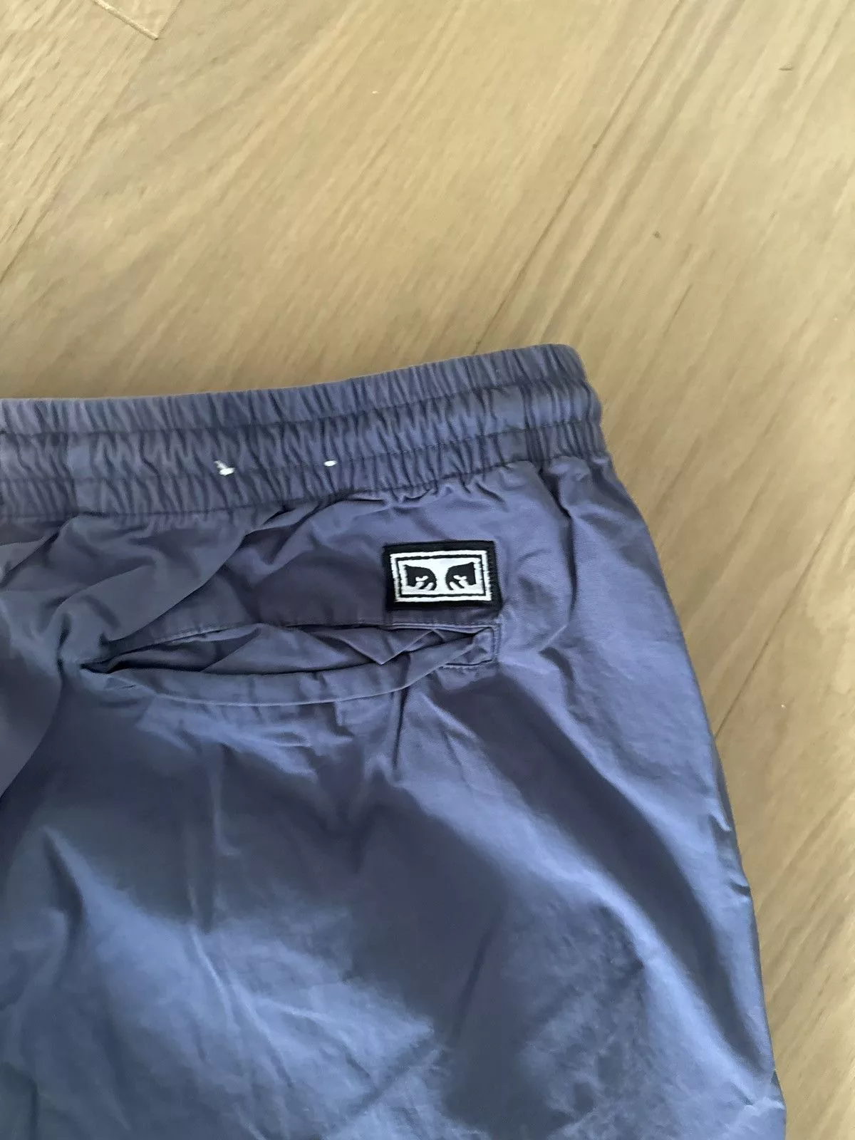 Obey Casual Pants Light Weight Obey Blue Pants