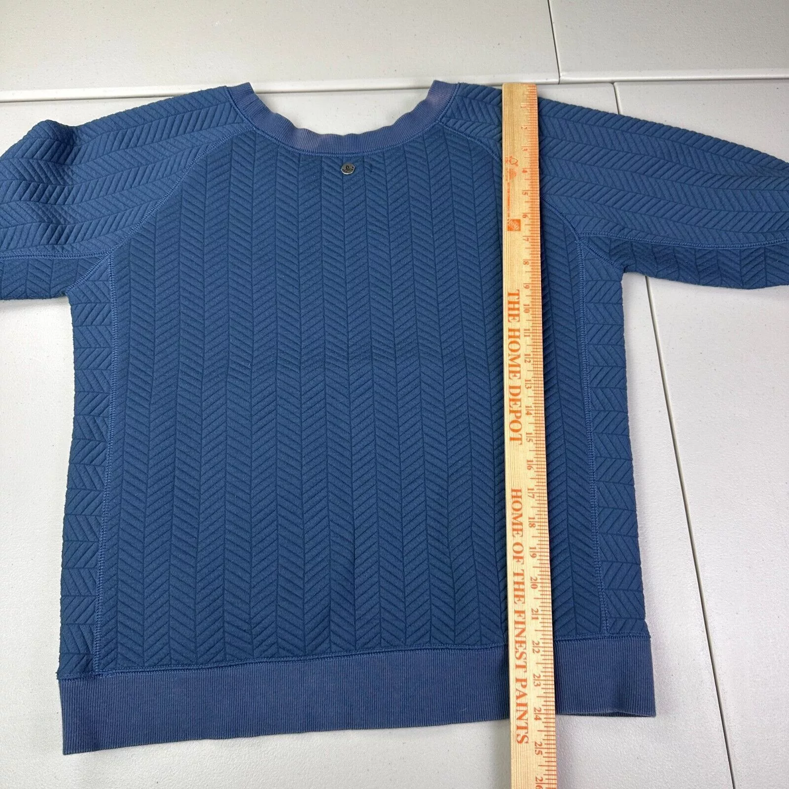 Prana Long Sleeve T Shirts PrAna Sweater Women’s Large Blue Casual Long Sleeve