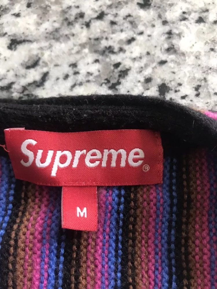 Supreme Shirts Button Ups Supreme micro stripe cardigan Multi