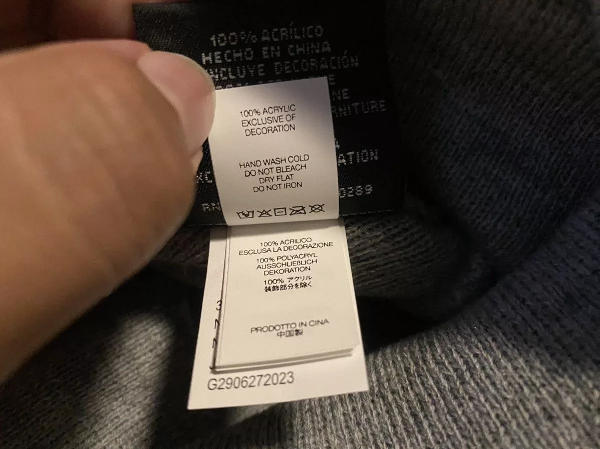 Supreme Hats Supreme FW23 Camo Box Logo Beanie Heather Gray