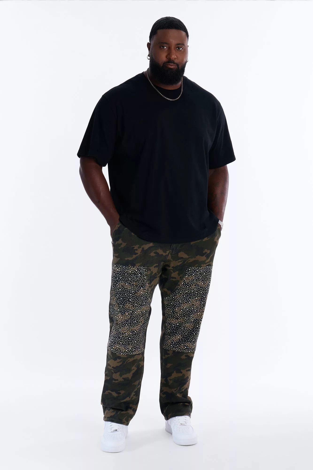 Straight Leg Astra Nova Twill Pant - Camouflage