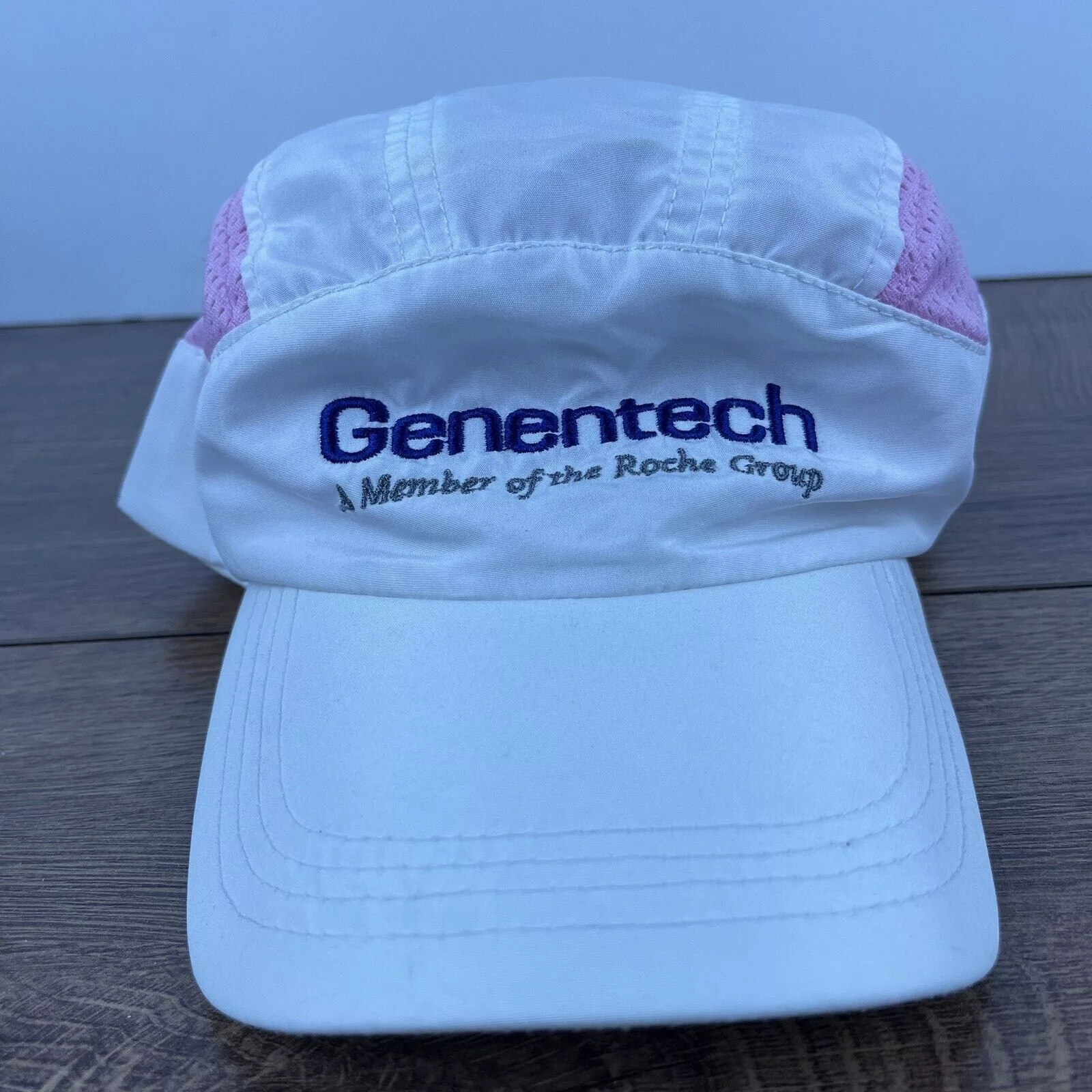 Other Hats Other Genentech Hat White Hat Adjustable White Adult Size Hat