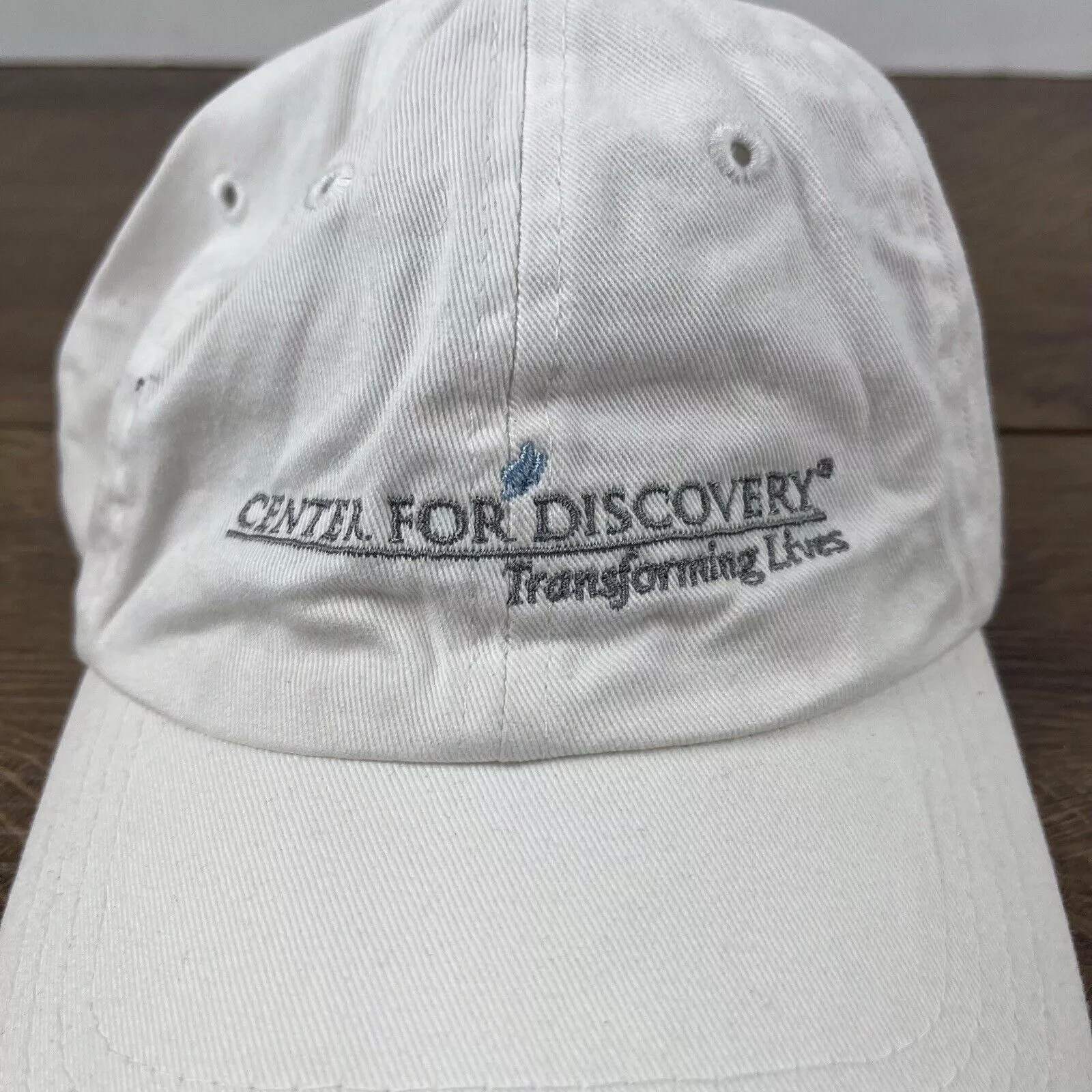 Other Hats Other Center for Discovery Hat White Cap Hat Adjustable Hat White
