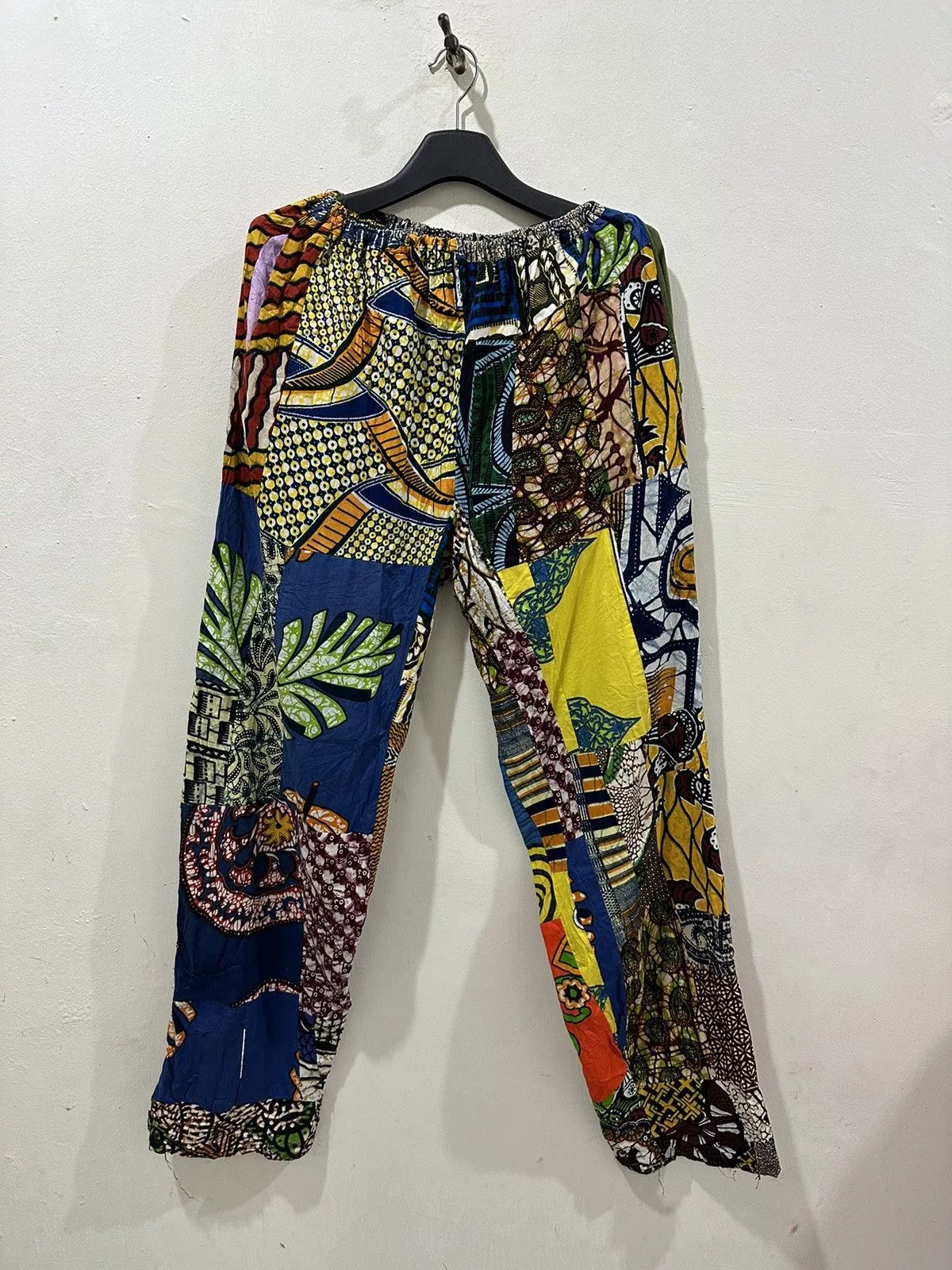 Vintage Casual Pants Vintage VTG Mens Patchwork Inspired By Boho Multi