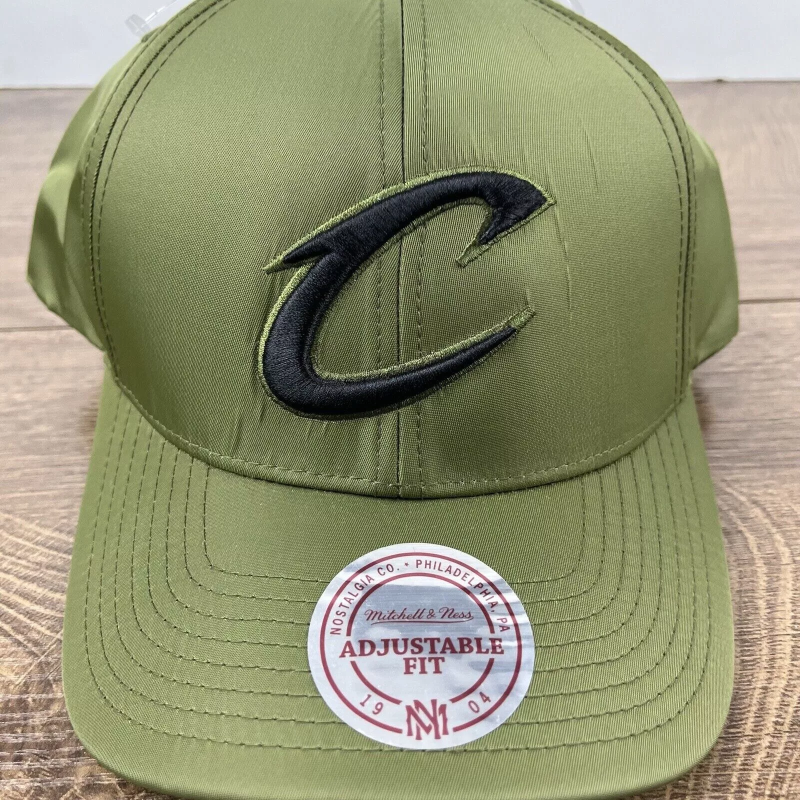 Mitchell & Ness Hats Mitchell & Ness Cleveland Cavaliers Snapback Hat Green Adjustable Green Mitc