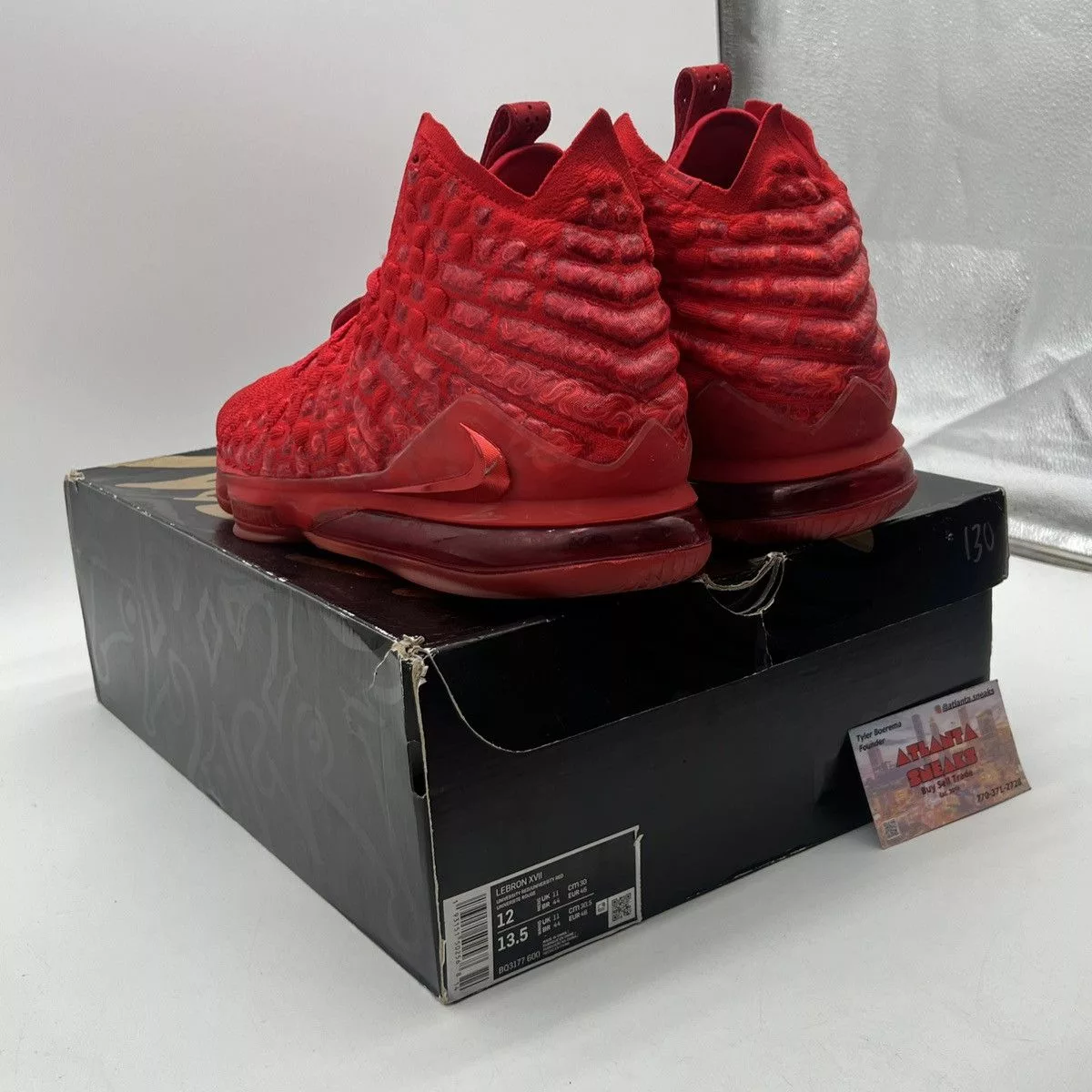 Nike Hi Top Sneakers Nike Lebron 17 red carpet