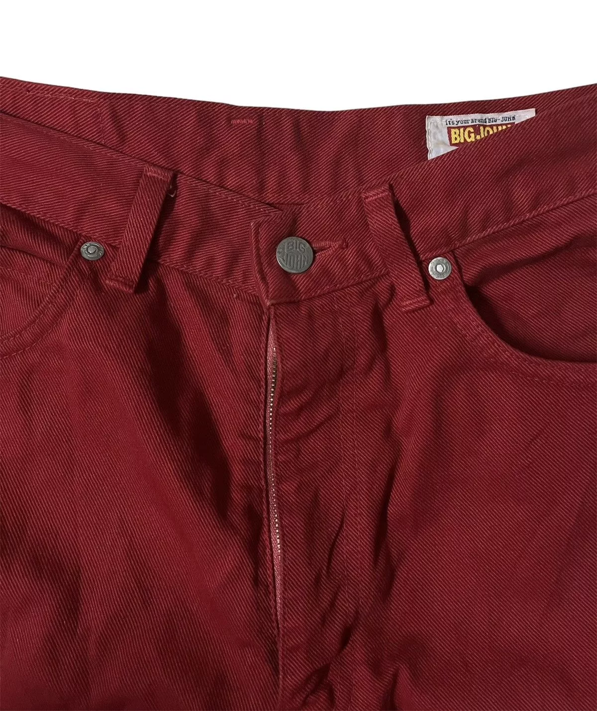 Big John × Japanese Brand Big John Denim Red