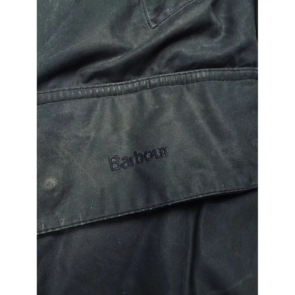 Barbour Heavy Coats Barbour Wax Coat Size: L Gray