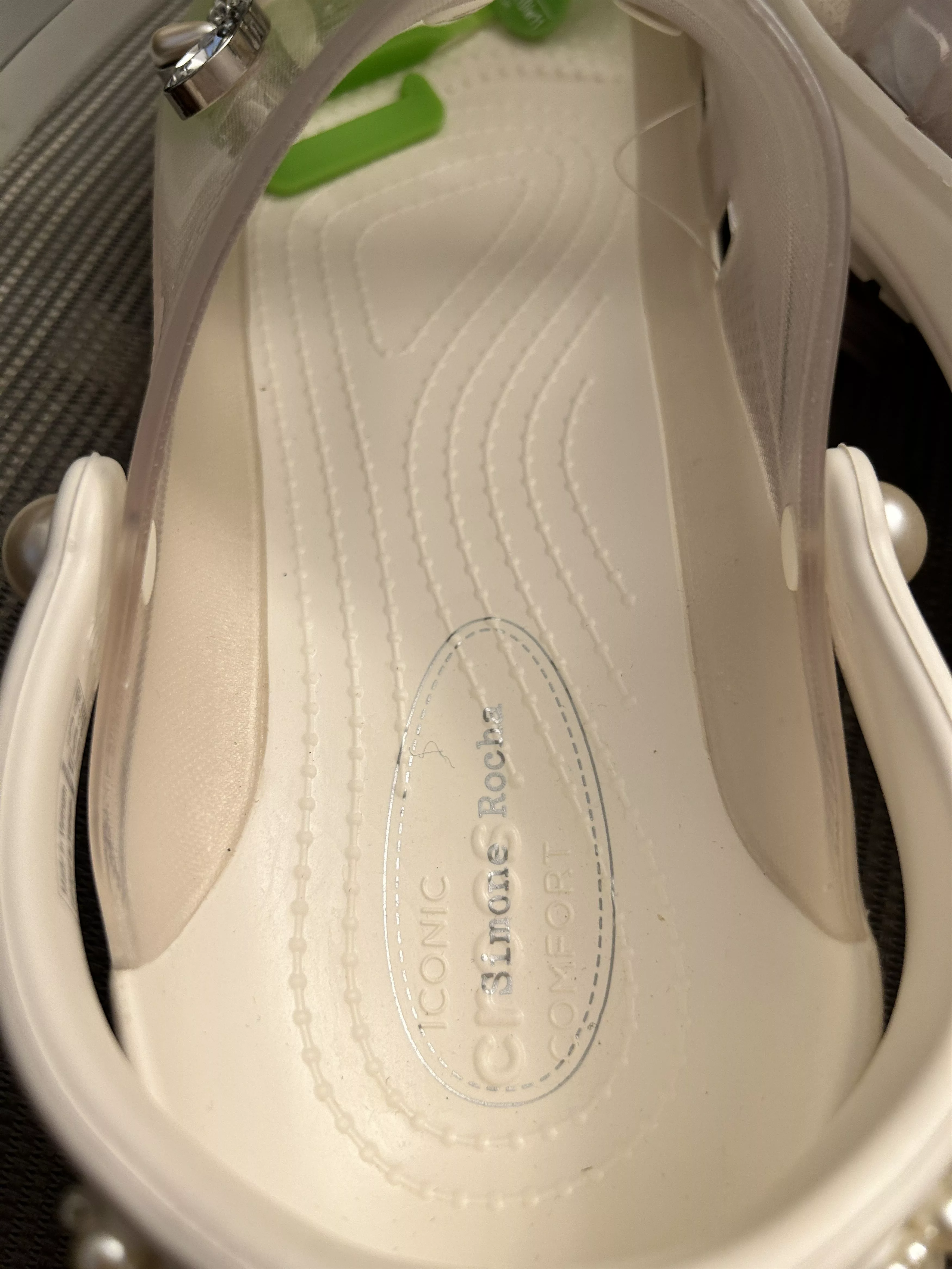 Crocs Slip Ons Crocs × Simone Rocha Crocs Classic Clog Simone Rocha Translucent (210144-0WV) White