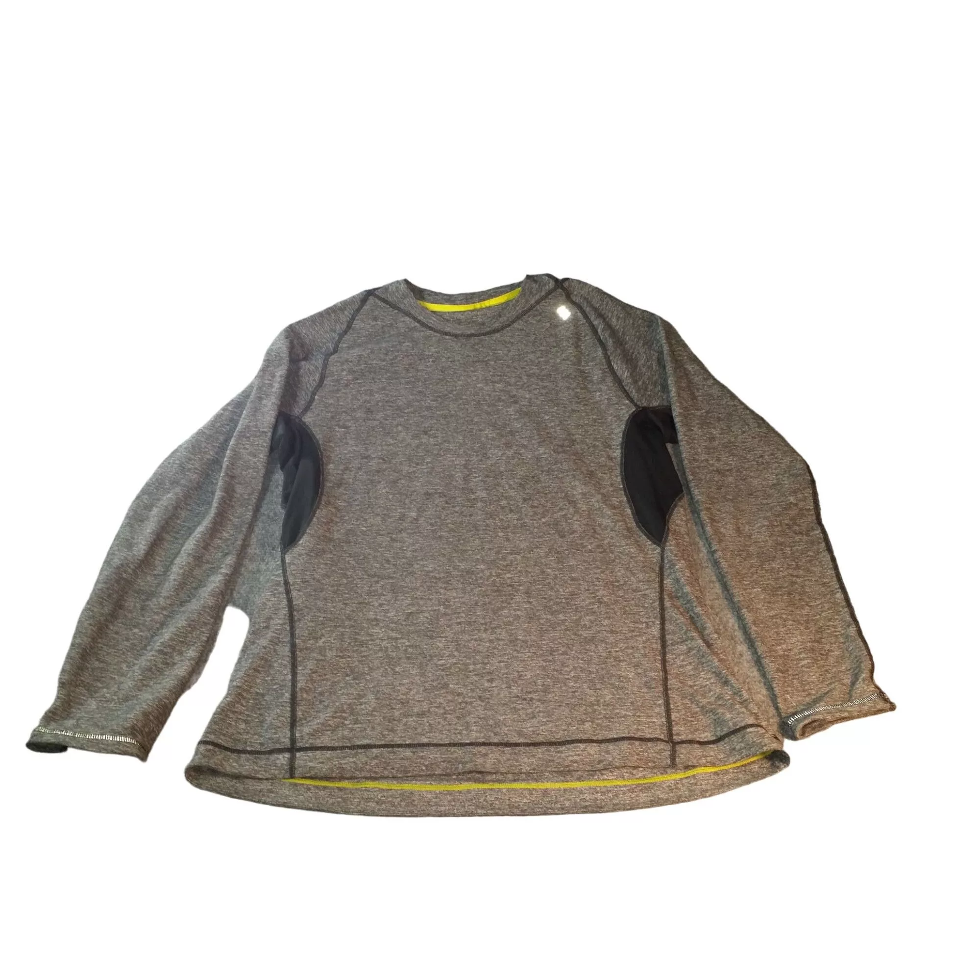 Lululemon Sweatshirts Lululemon Base Runner Shirt Women Sz L Black Gray Long Sleev