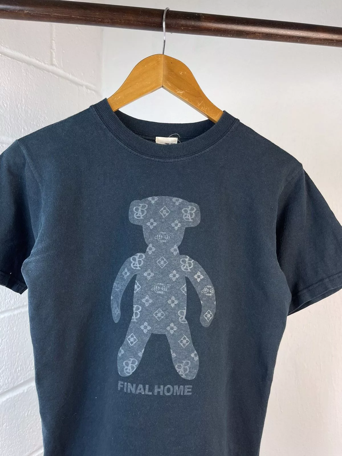 Beams Plus Short Sleeve T Shirts Beams Plus × Final Home × Issey Miyake Final Home X Beams Bear Tee Black