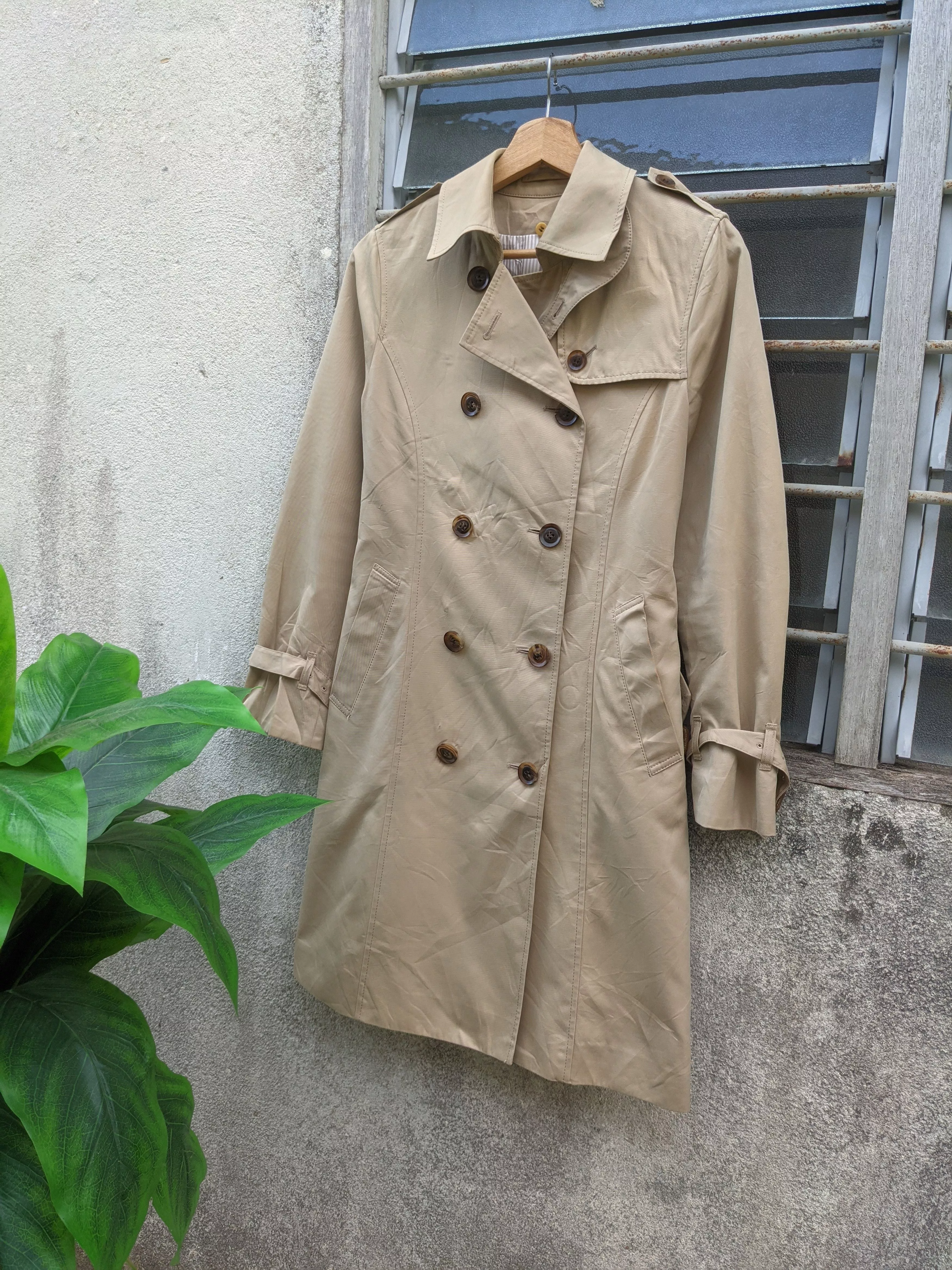 ADAM ET ROPE Coats ADAM ET ROPE × Japanese Brand ⚡️Steals⚡️ Adam et Rope Trench Coat Brown