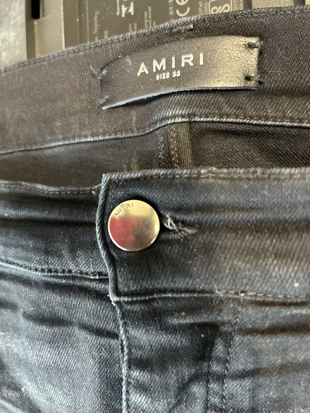 Amiri Denim Amiri Angel Black Denim Jeans