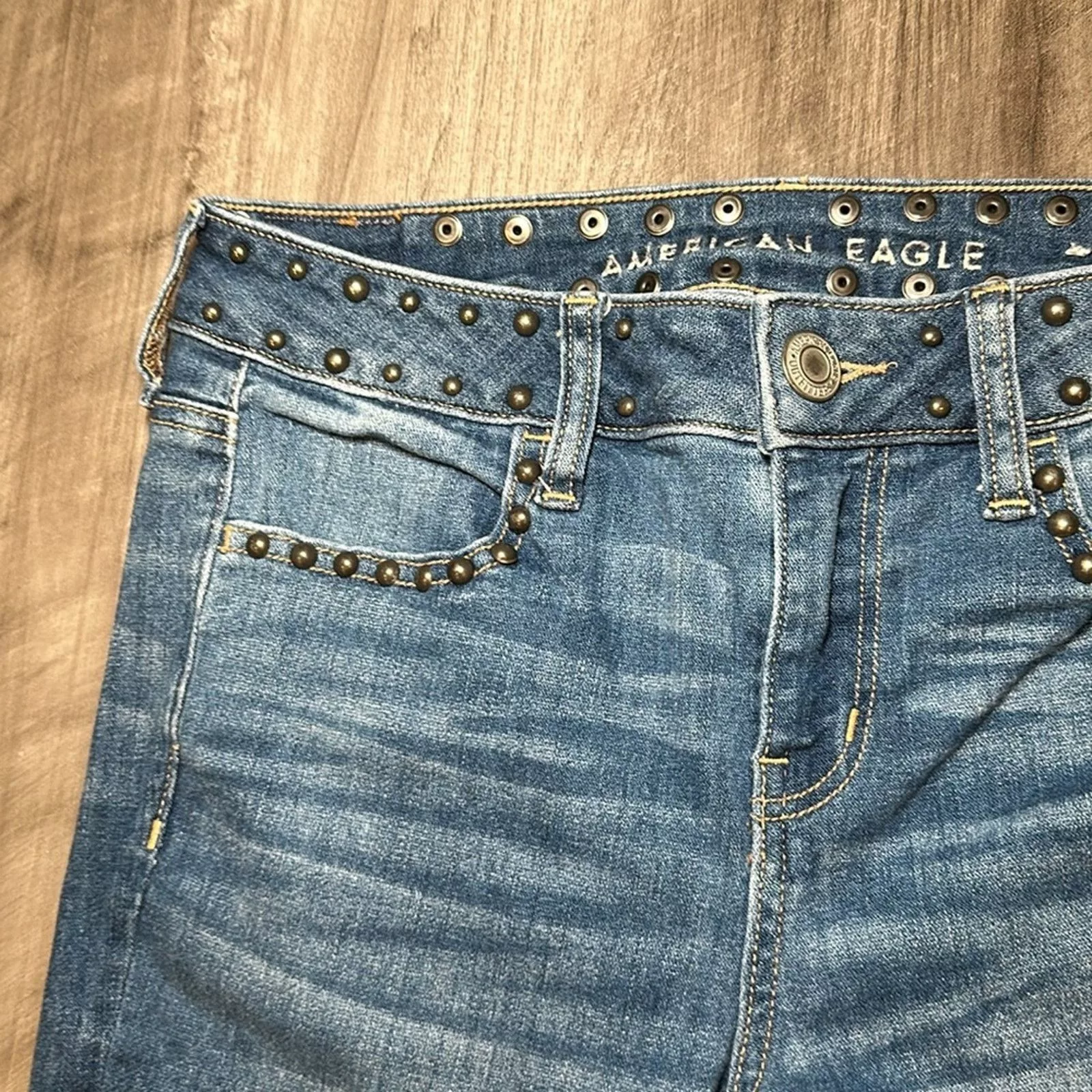American Eagle Outfitters Jeans American Eagle Outfitters American Eagle Next Level Stretch Jeggings - 4S Blue