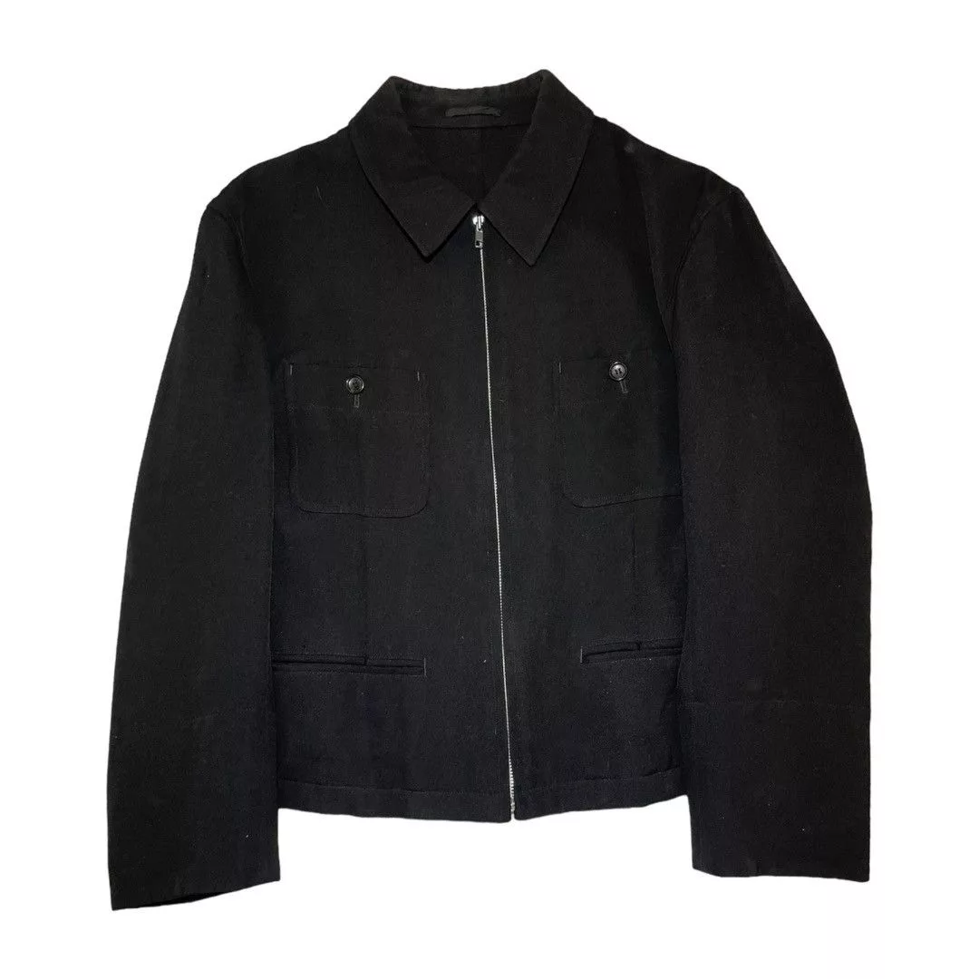 Comme des Garcons Light Jackets Comme des Garcons × Comme des Garcons Homme Comme Des Garcon Homme light jacket AD97 Black