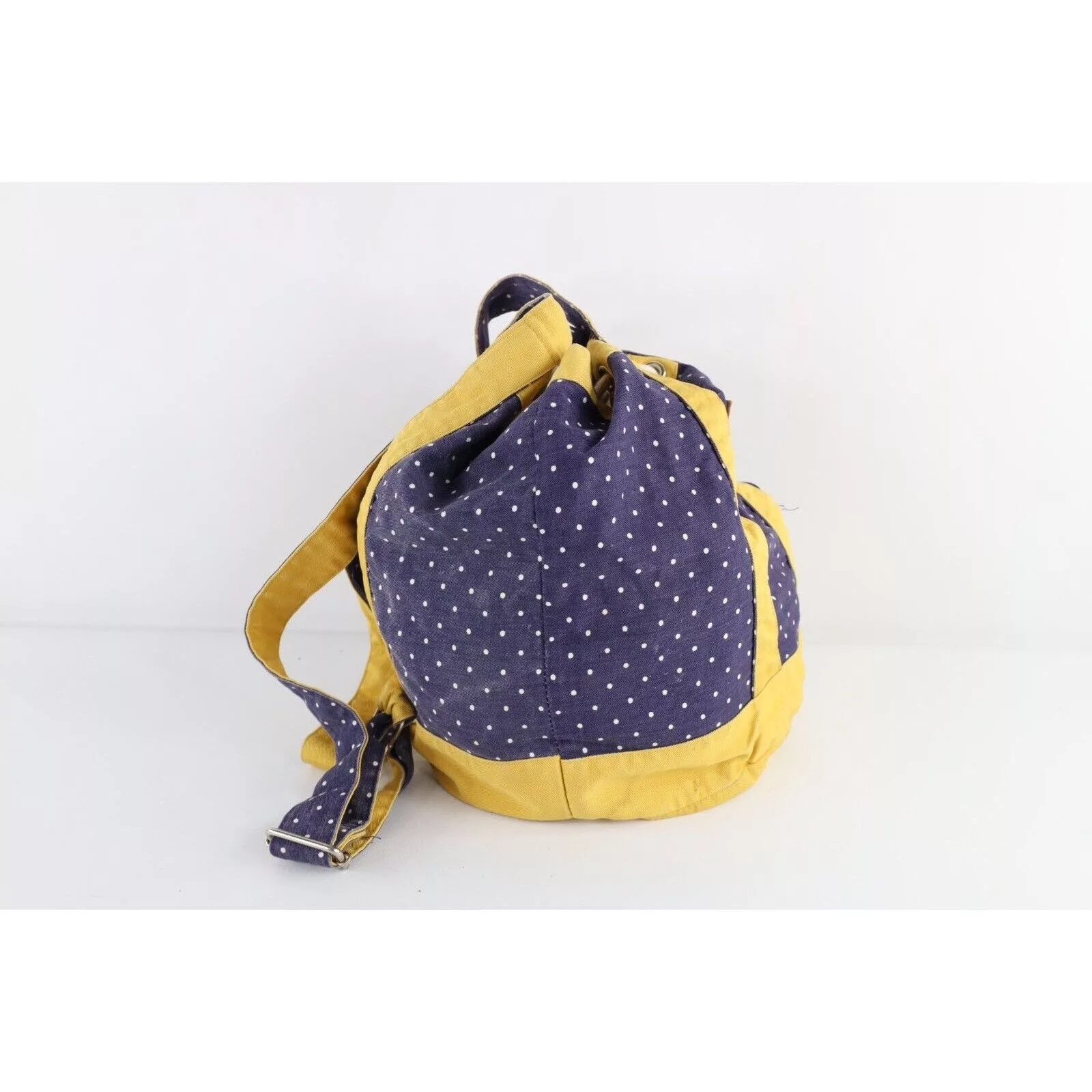 Esprit Backpacks Esprit × Vintage Vintage 90s Esprit Distressed Polka Dot Top Loader Backpack Multi