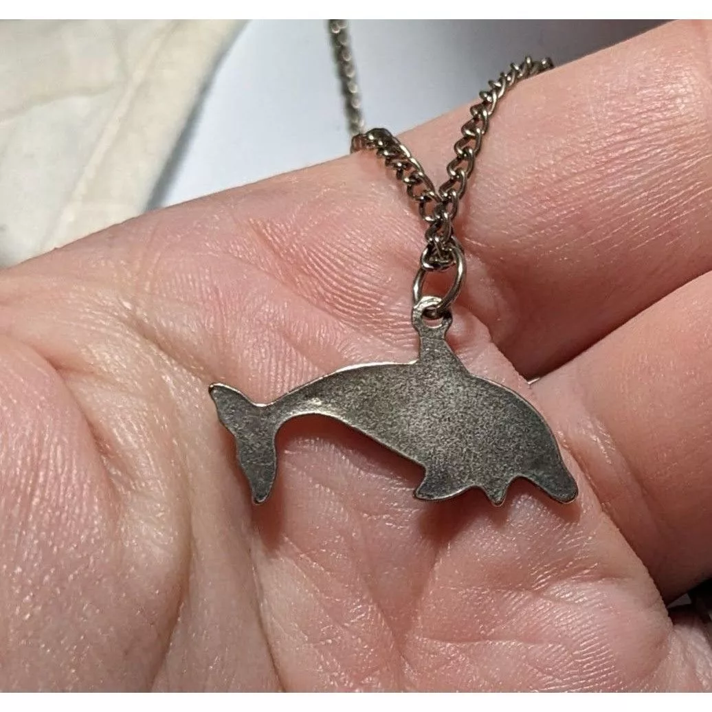 Other Necklaces Other Pink Shell Dolphin Necklace