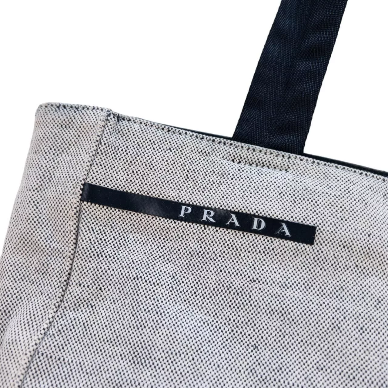 Prada Shoulder Bags Vintage 1999 Prada Shoulder Bag Gray