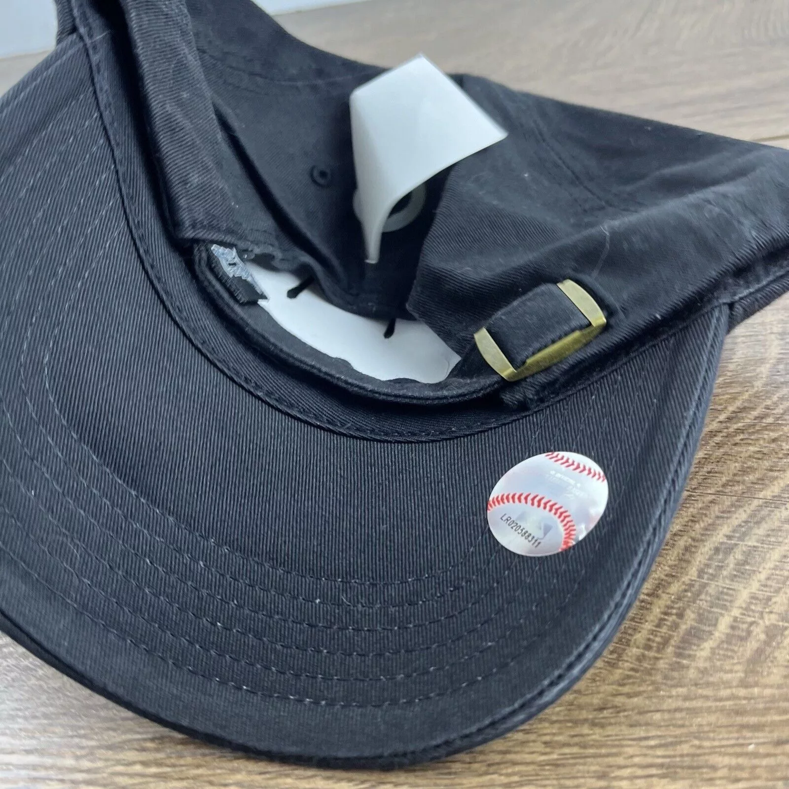 Other Hats Other Florida Marlins MLB Hat Marlins Black Hat Adjustable Black A