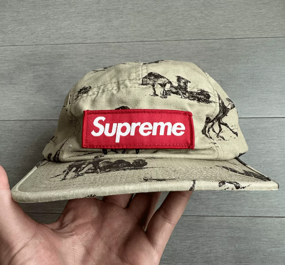 Supreme Hats Supreme Camel Camp Cap SS12 Brown