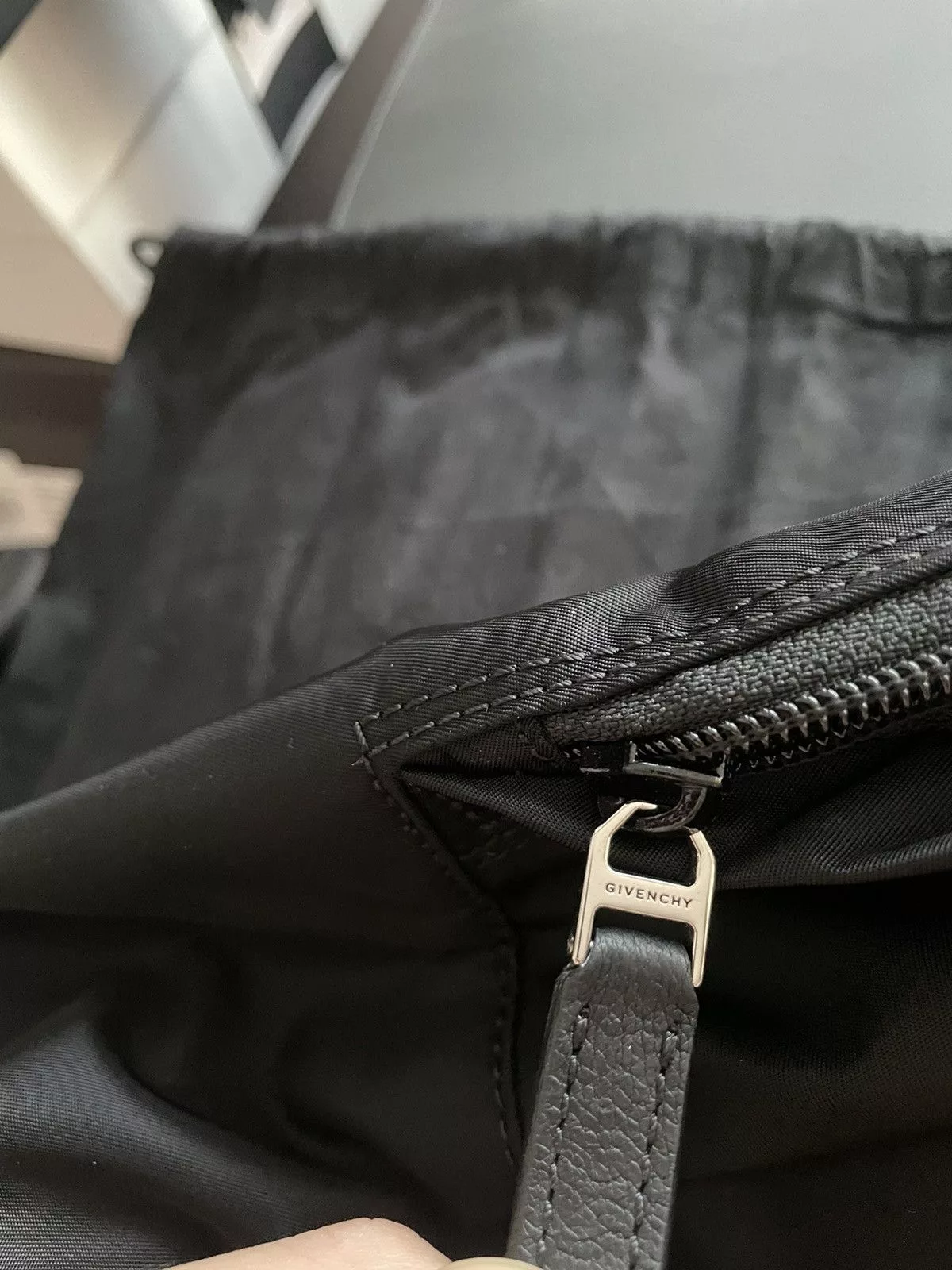 Givenchy Backpacks Givenchy Rare Limited Super Runway Classic Logo Everyday Backpack Black