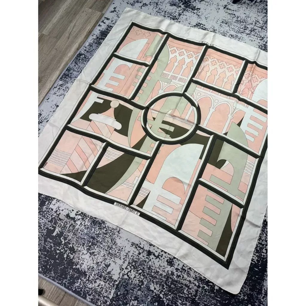 Hermes Scarves Hermes silk scarf Multi