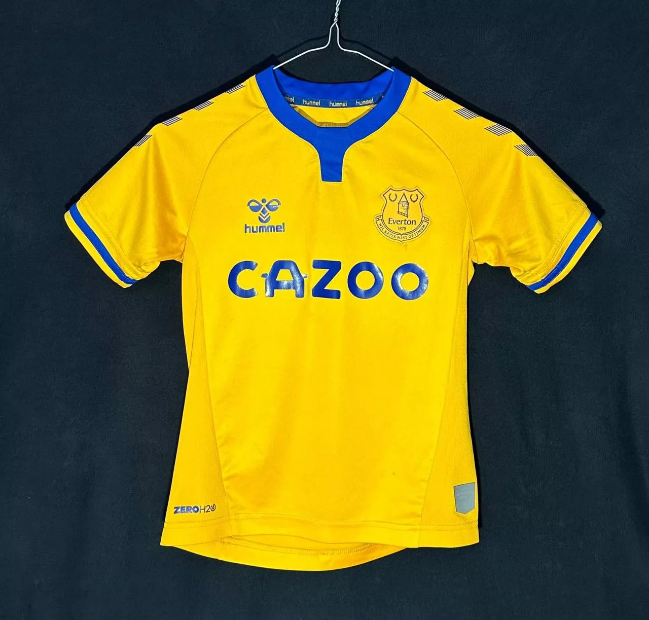 Hummel Jerseys Hummel Everton fc 2020/21 Away Football shirt Jersey Soccer Yellow