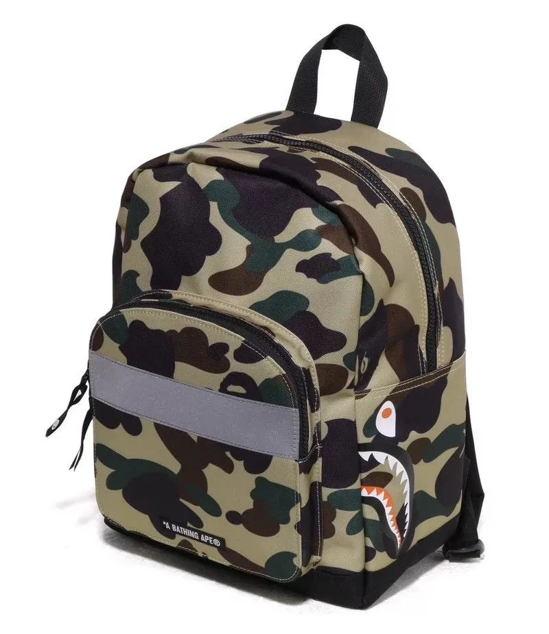 Bape Miscellaneous Bape Kids Backpack Multi