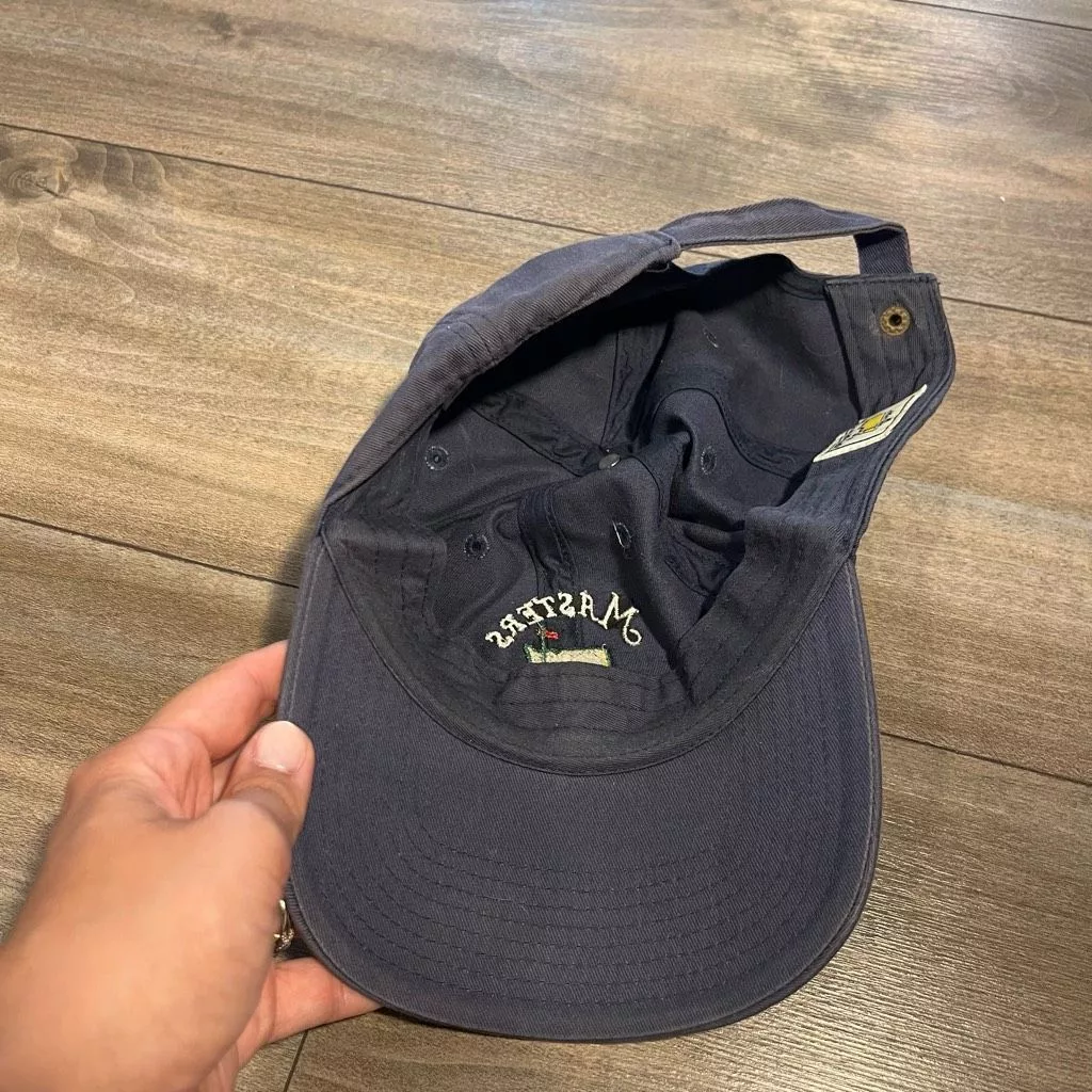 The Masters Hats The Masters Masters Golf Grey Casual Athletic Strapback Hat Gray