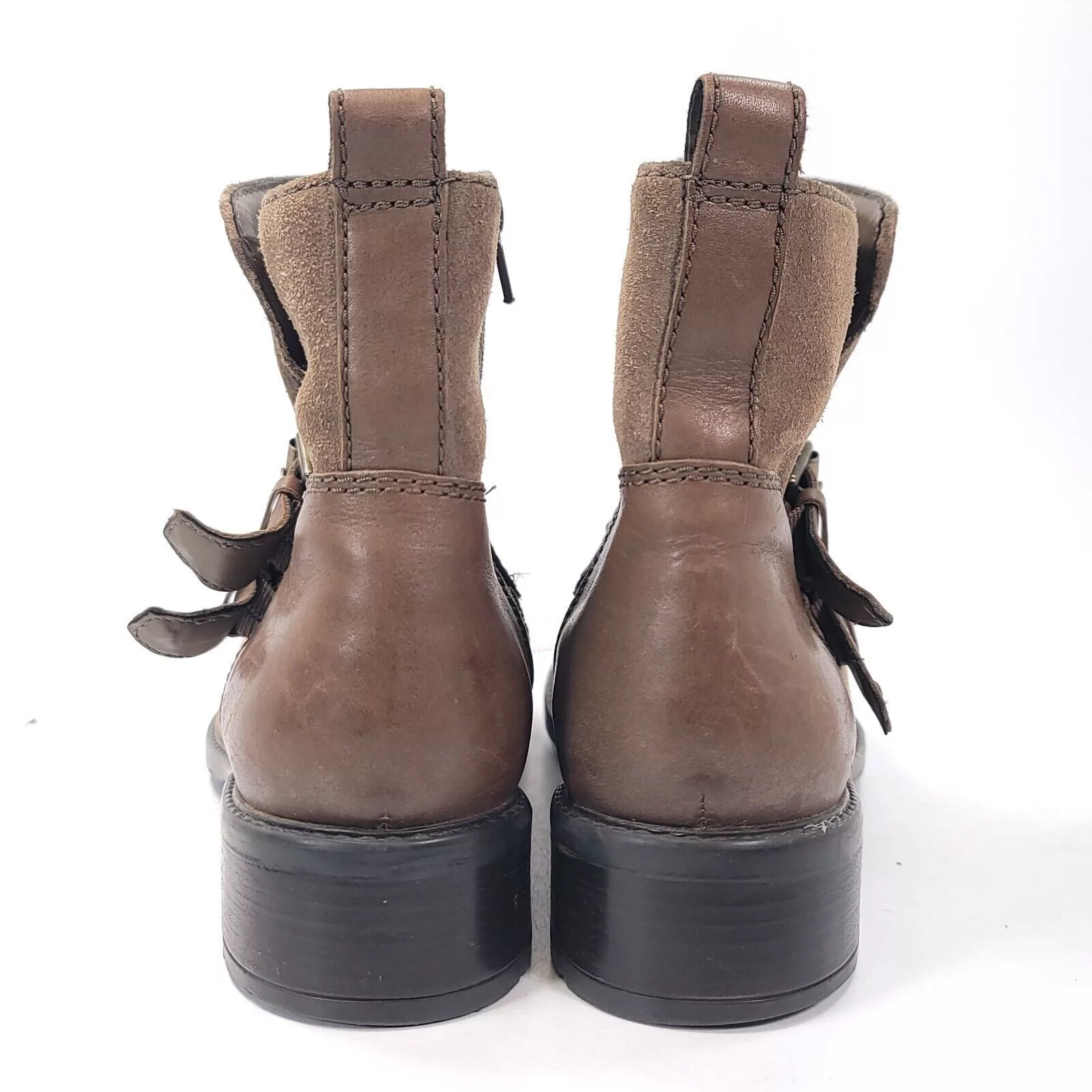 Clarks Boots Clarks Zip Side Mid Rise Boot Womens Size 8.5 26112876 Brown