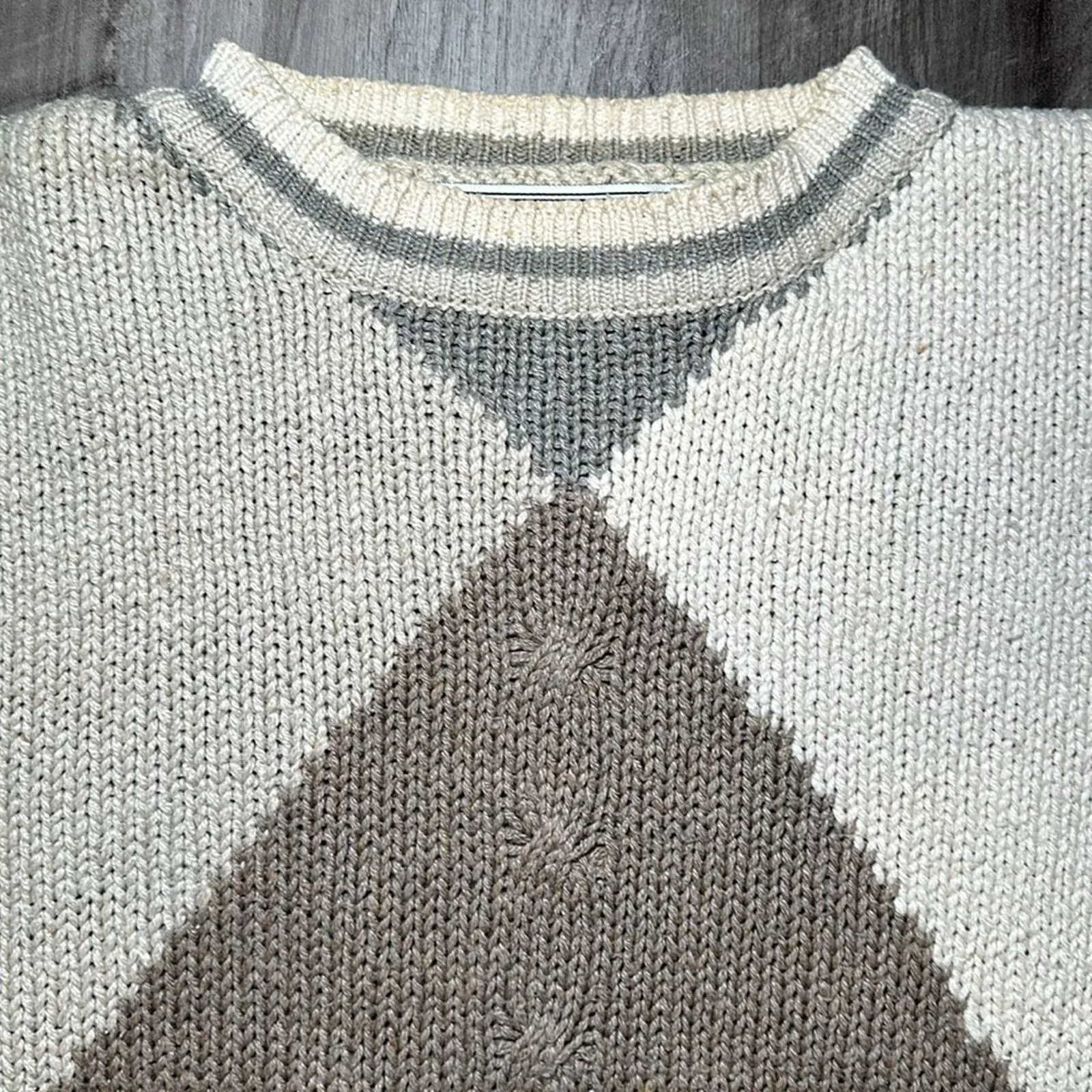 Method Sweaters Knitwear Method Vintage Silk Blend Sweater - Small White