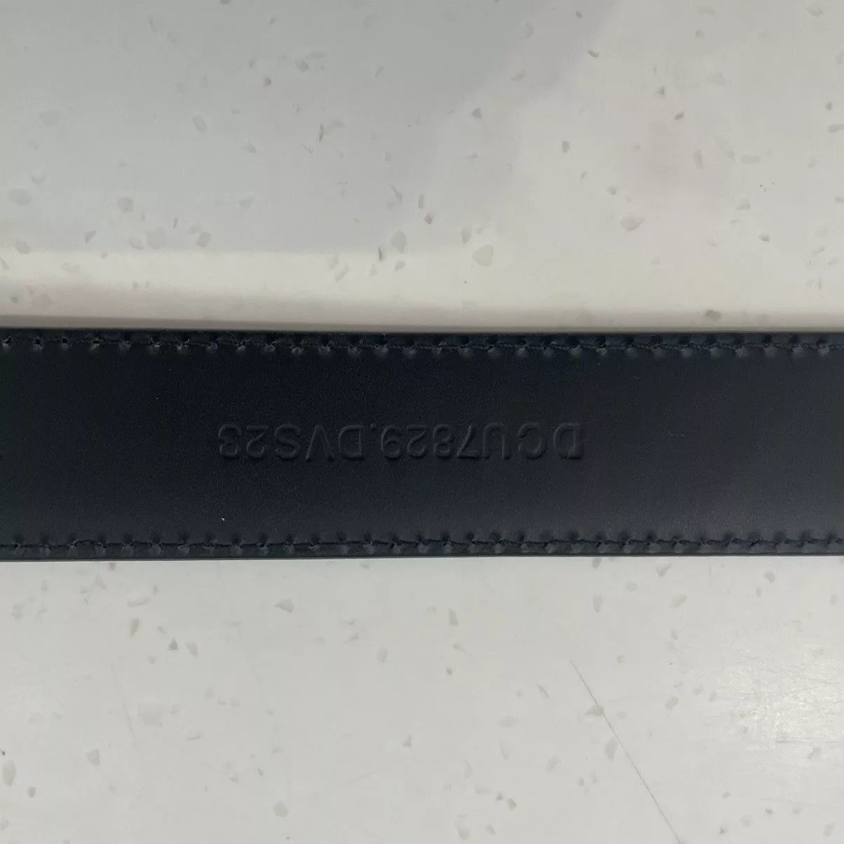 Versace Belts Versace Vitello Belt Size 85 Black