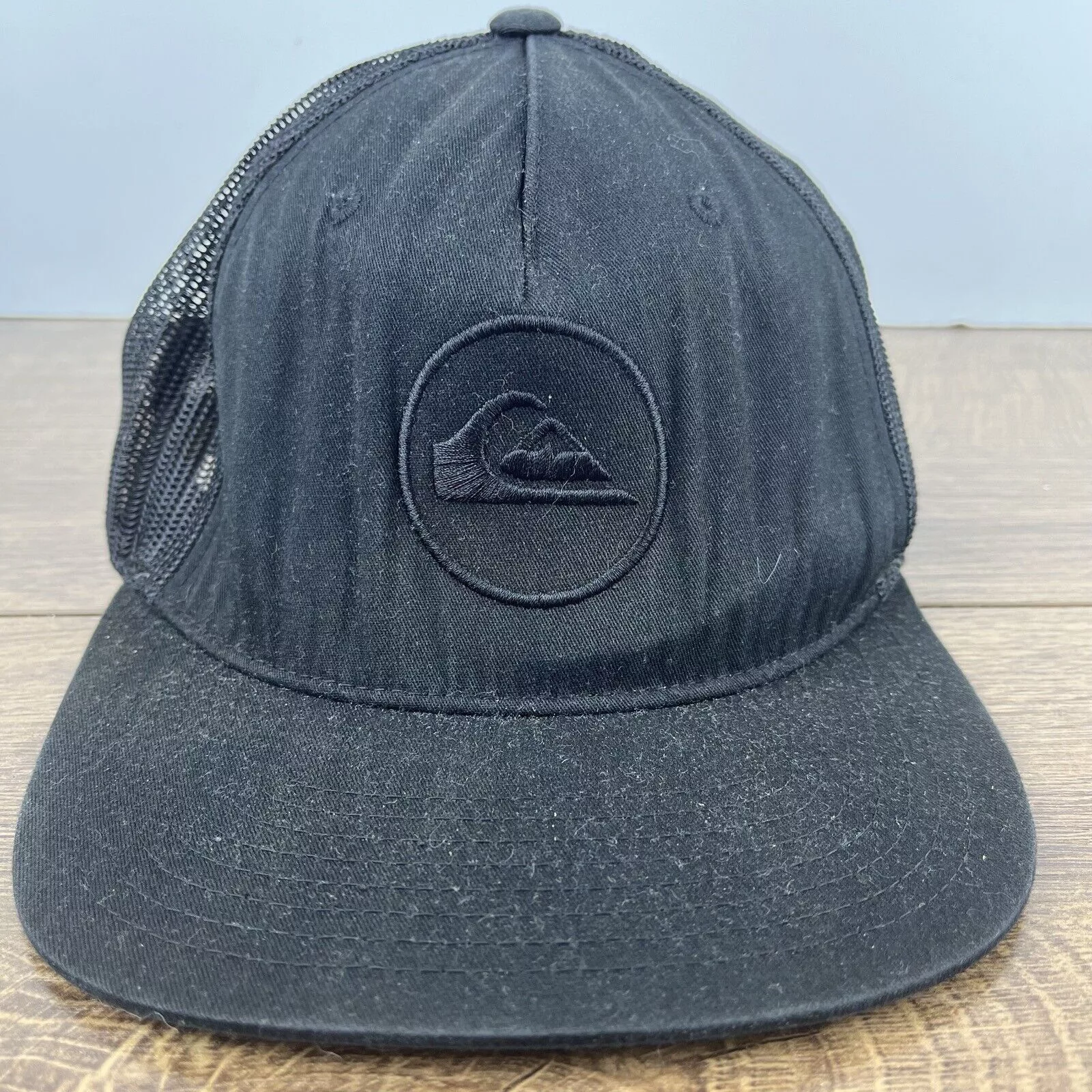 Other Hats Other Quicksilver Hat Quick Silver Snapback Hat Black Hat Adjustab