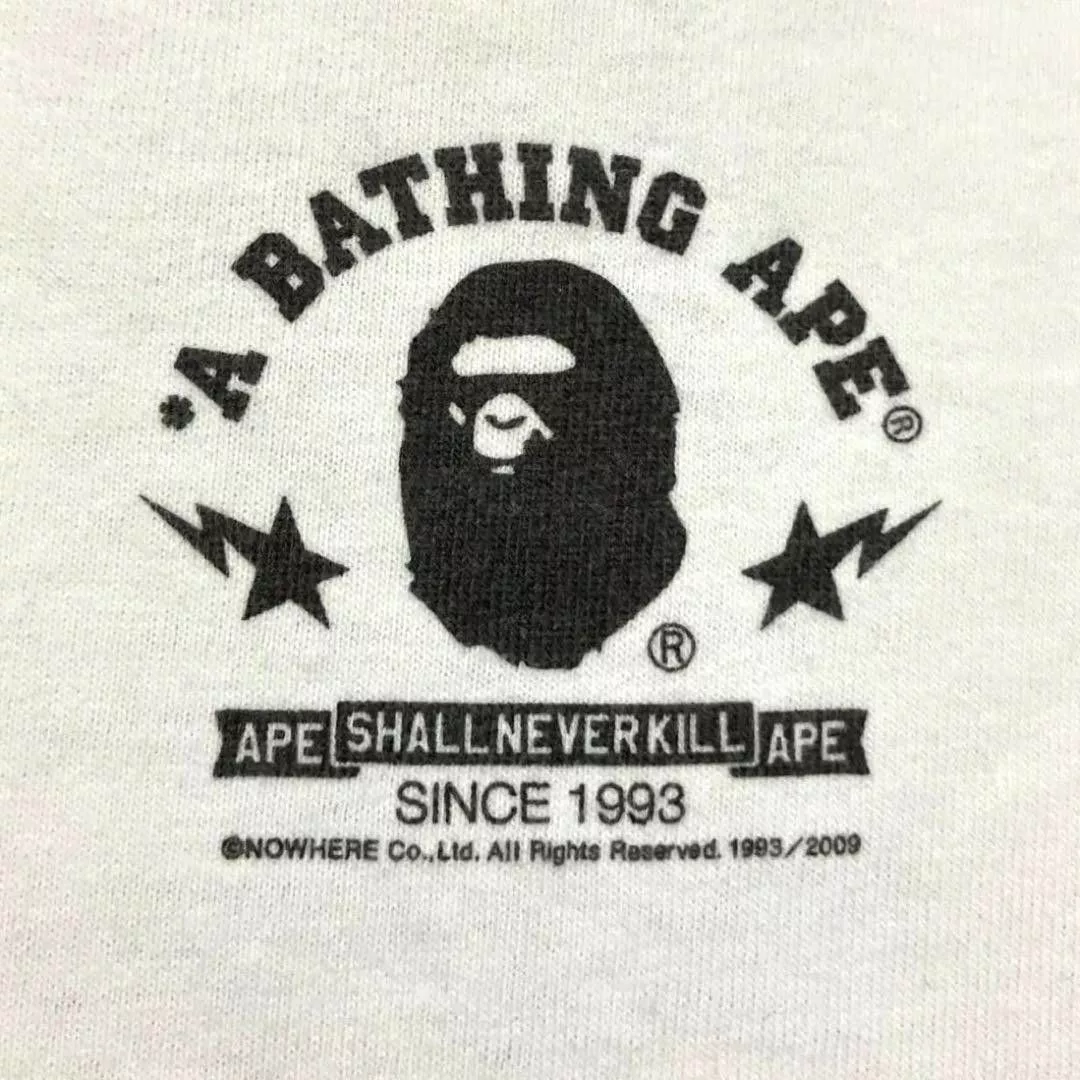 Bape Short Sleeve T Shirts Bape Baby Lisa Tee White