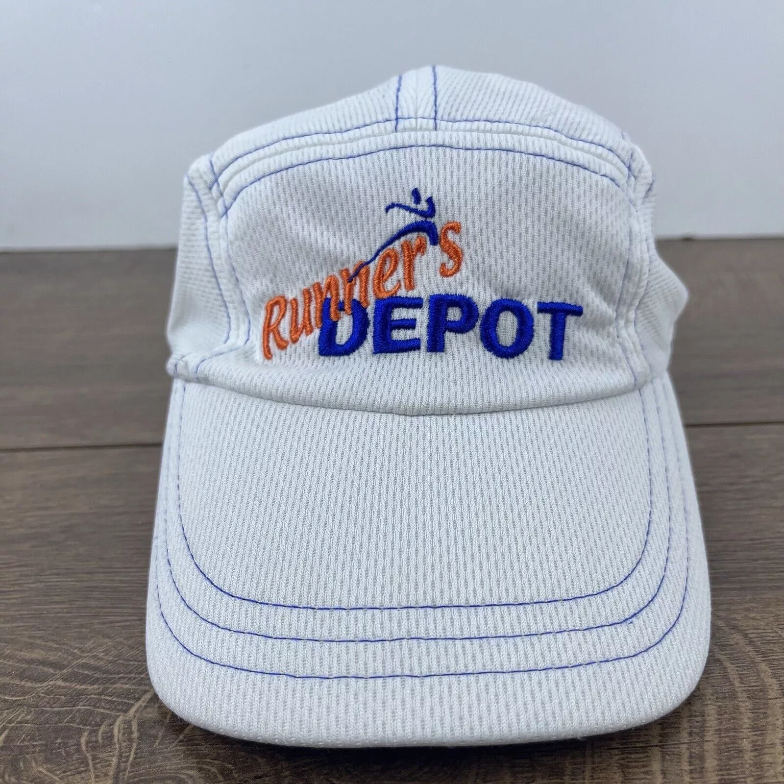 Other Hats Other Runners Depot Hat Running Hat White Adjustable Hat White Adu