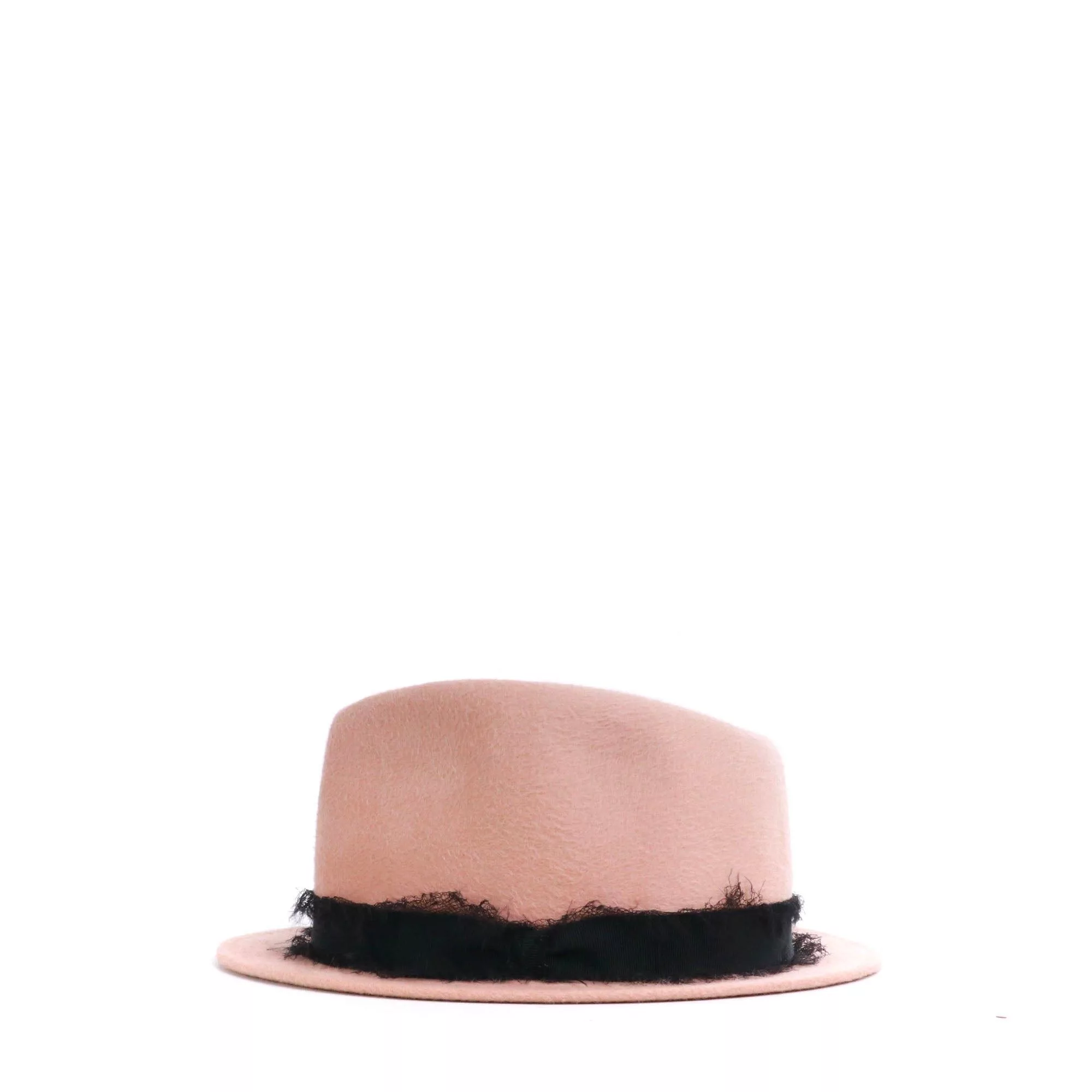 Maison Michel Hats MAISON MICHEL - Maison Michel hat in old pink felt (S)