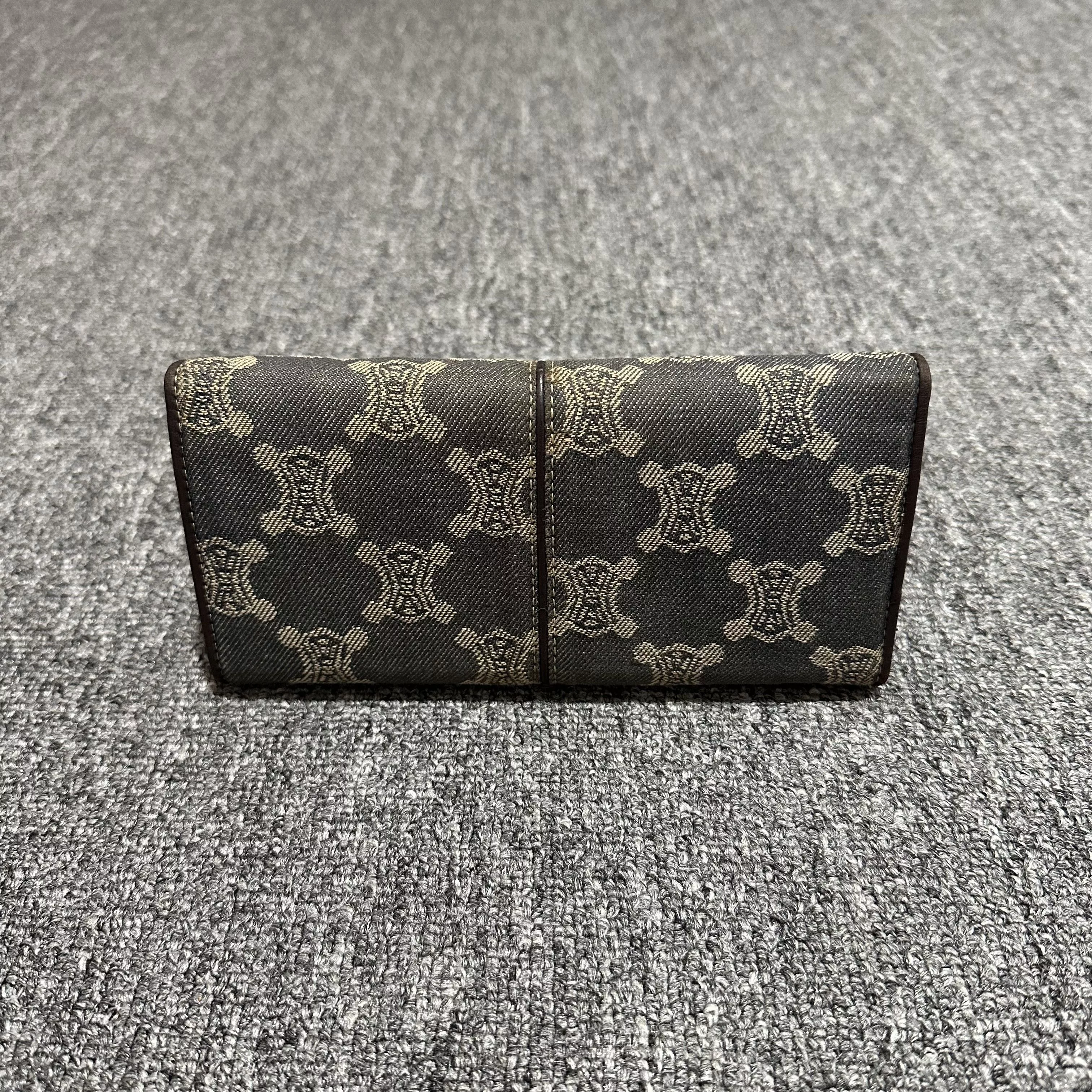 Celine Wallets Celine Denim Wallet Blue
