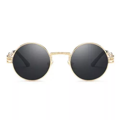 Electric Visual Glasses Electric Visual Vintage Retro Style Punk Sun Glasses Black