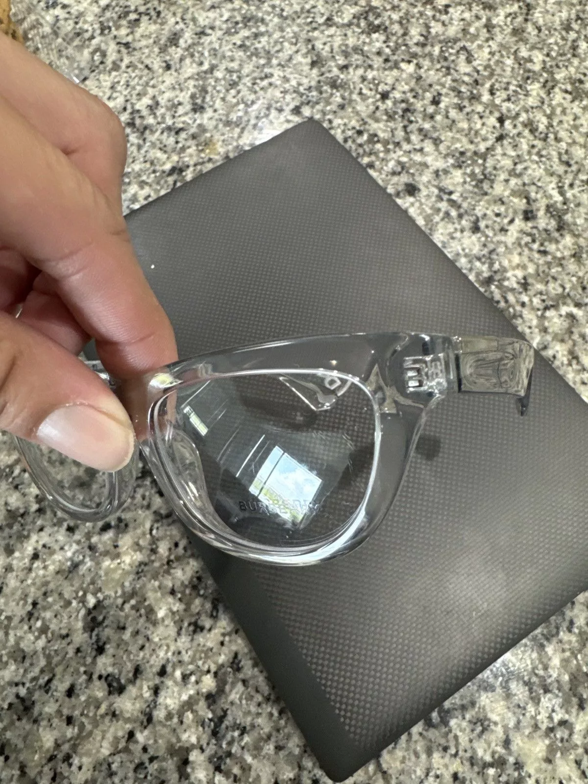 Burberry Glasses Burberry White