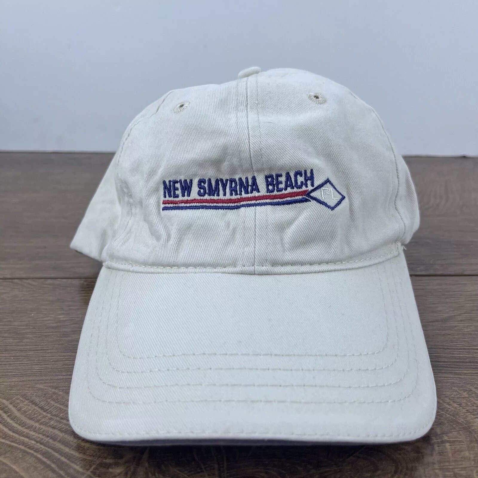 Other Hats Other New Smyrna Beach Florida Hat White Cap Hat Adjustable Hat Wh