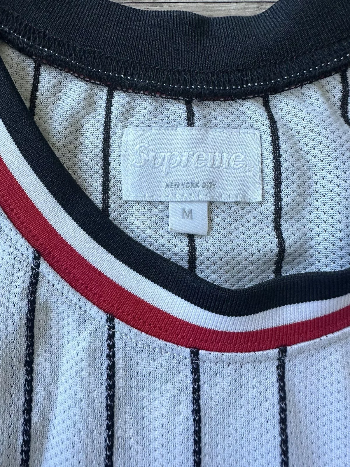 Supreme Jerseys Supreme Crossover Basketball Top White