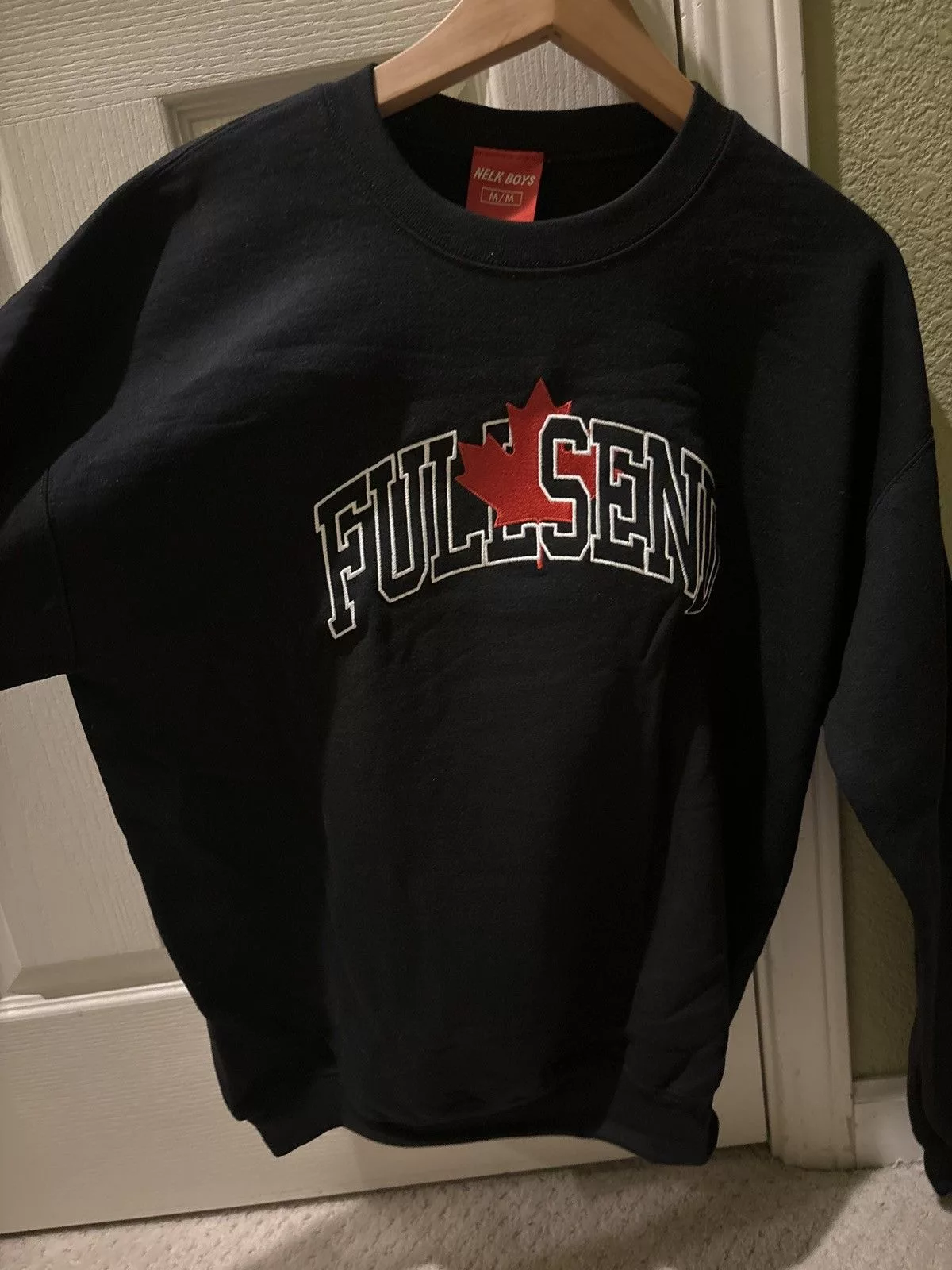 Full Send Sweaters Knitwear FULL SEND by Nelk Canada Sweater Black