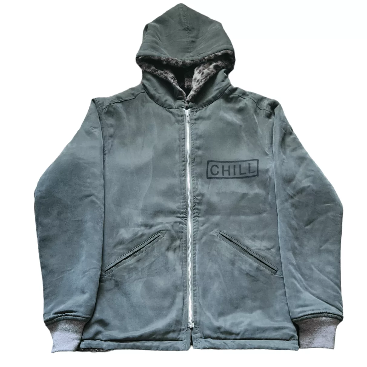Japanese Brand Parkas Japanese Brand Sasquatchfabrix reversible Faux Fur-lined parka Green